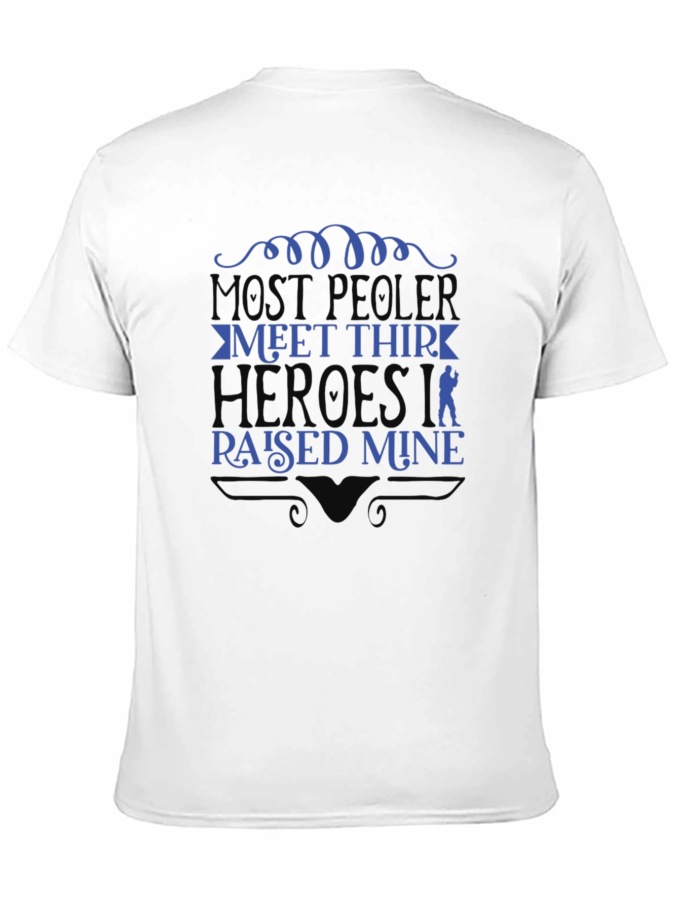 Black Heroes Raised Mine Graphic Tee view 11