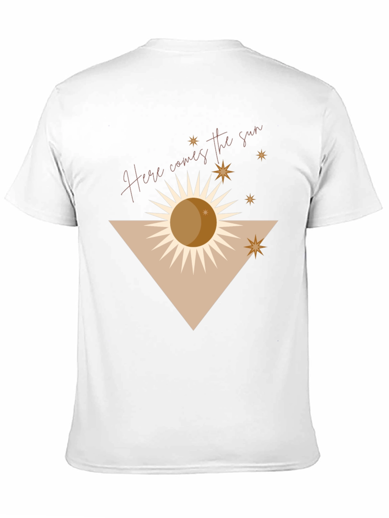 Black Here Comes The Sun Graphic Tee view 11