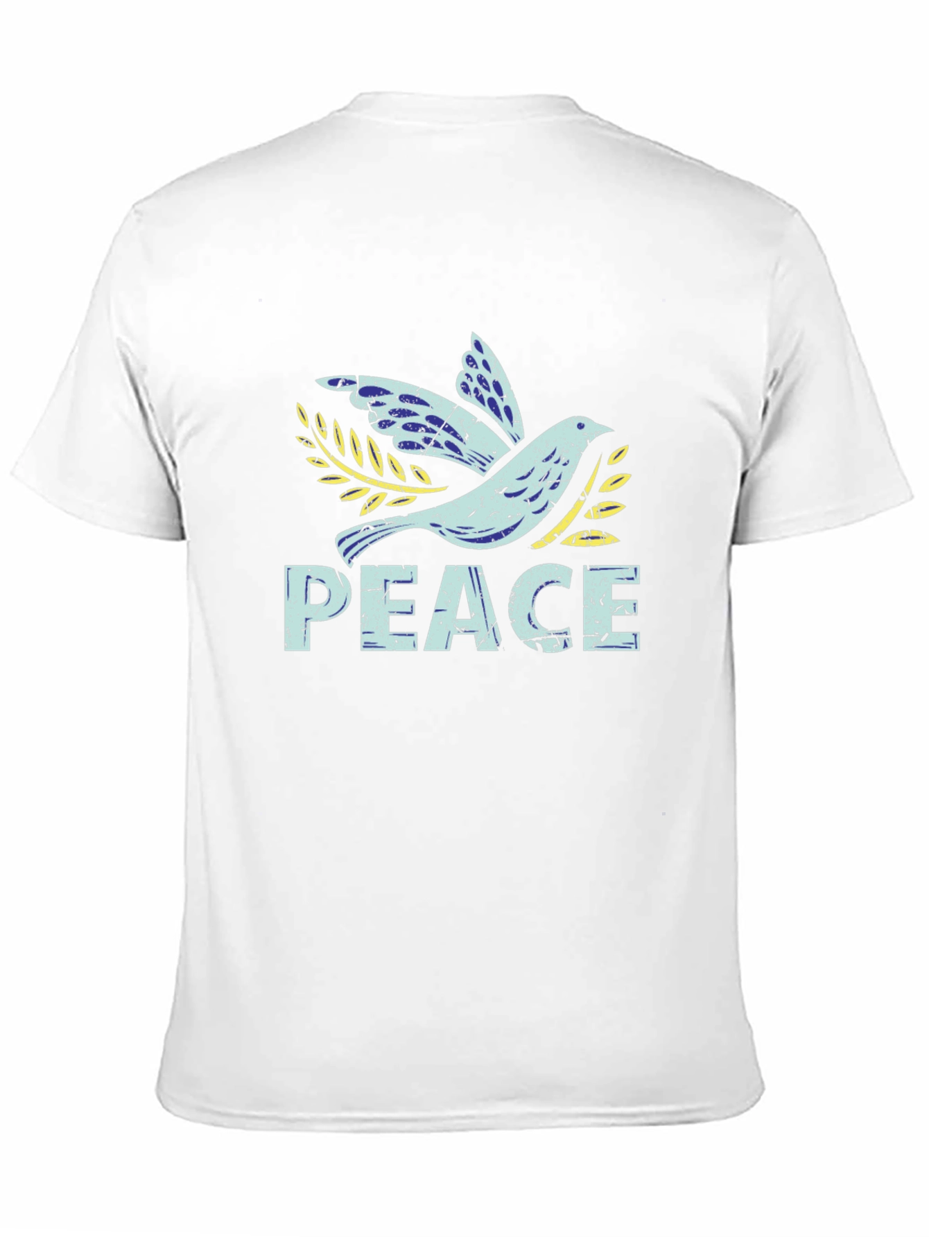Black Peace Dove Graphic Tee - Unisex Soft Cotton Blend view 11