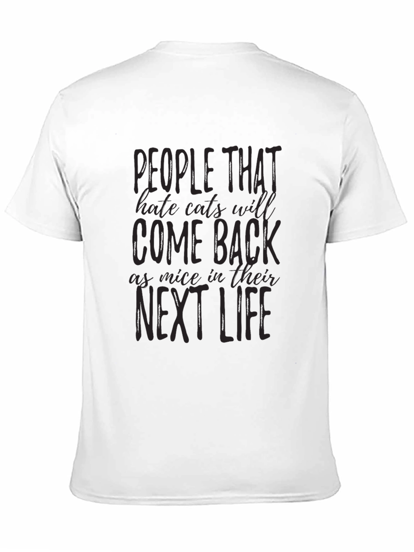 Black People That Hate Cats T-Shirt view 11