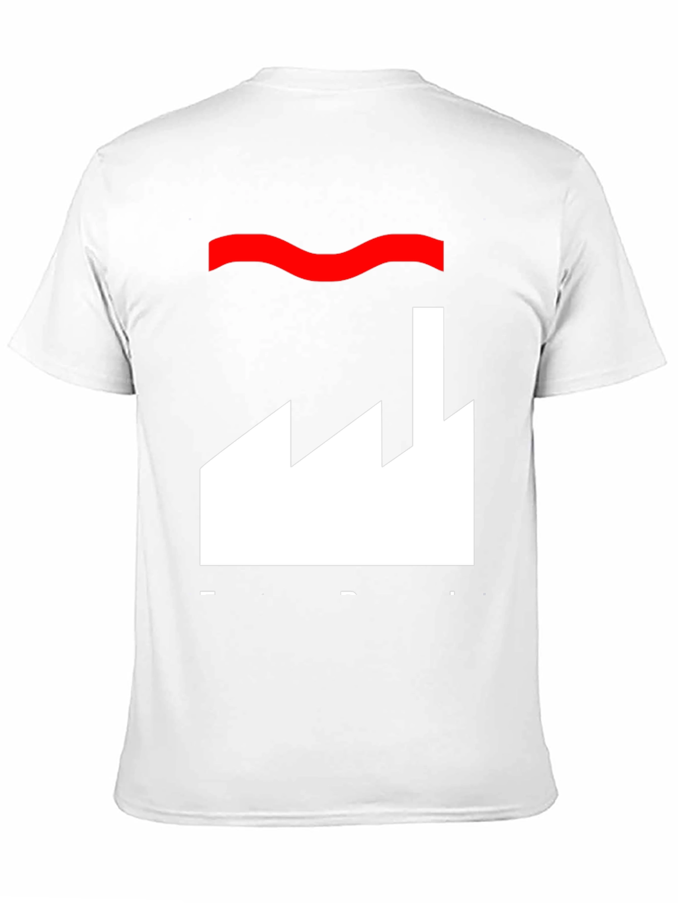 Black Factory Graphic Tee - Cool Black Cotton T-Shirt view 11