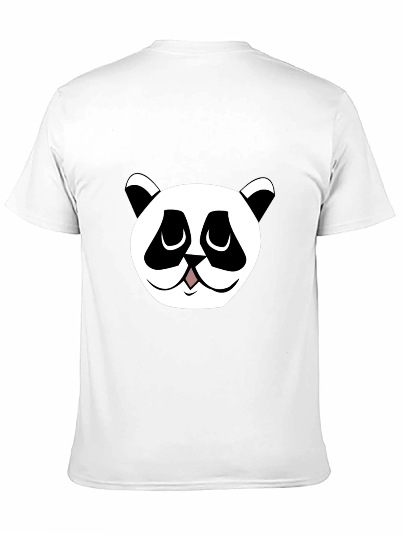 Panda Graphic Tee - Black Cotton Blend - 11