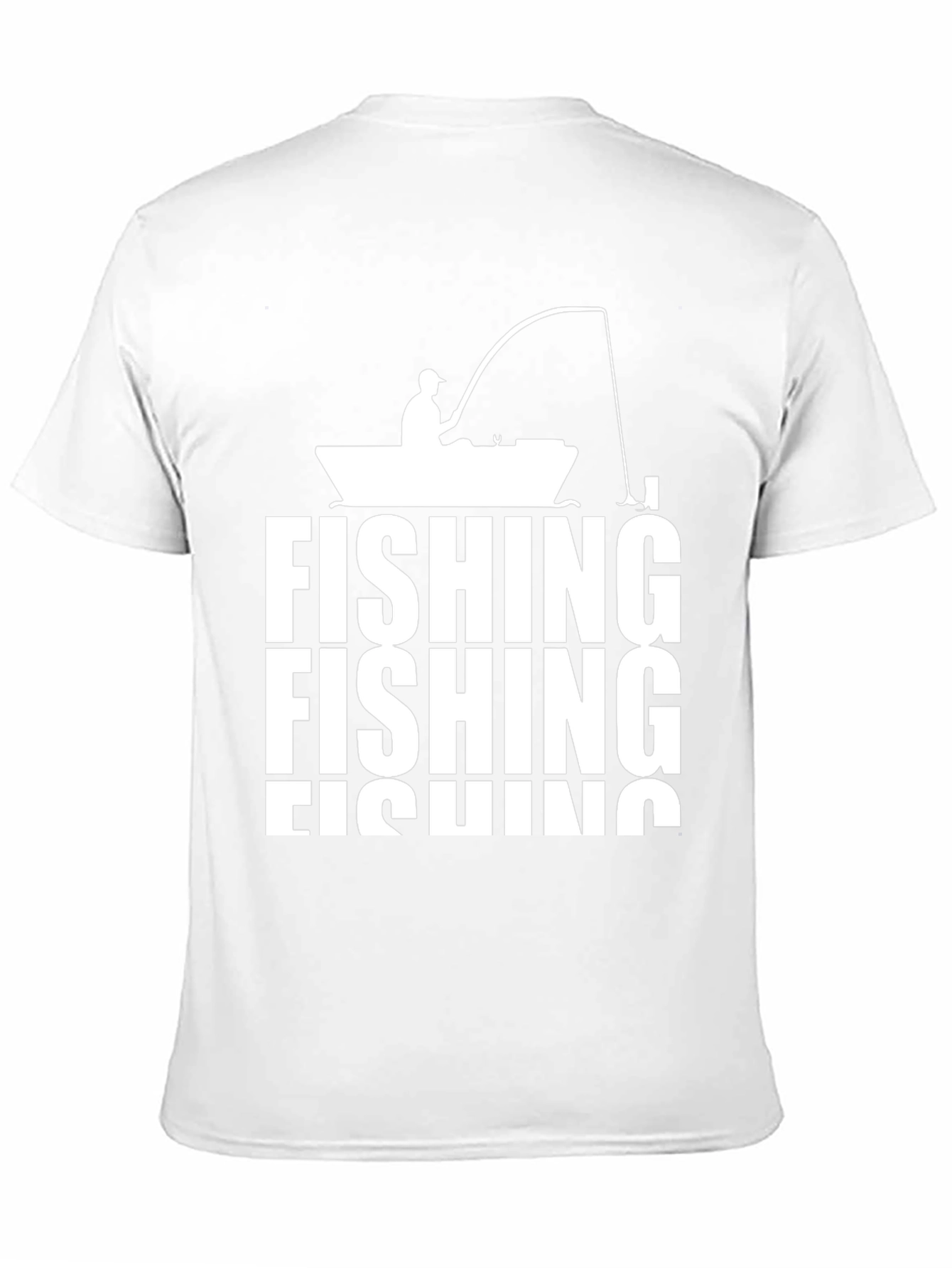 Black Fishing Graphic Tee | Fisherman's T-Shirt view 11