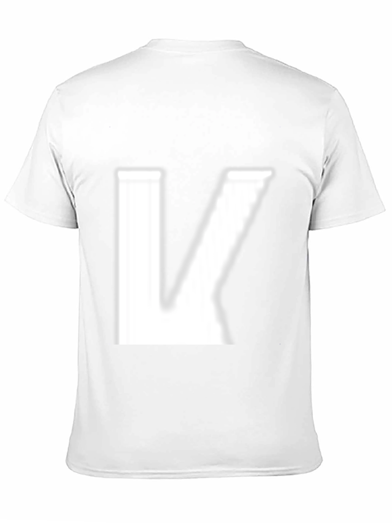 Black Letter K Graphic Print Tee - Modern Style view 11