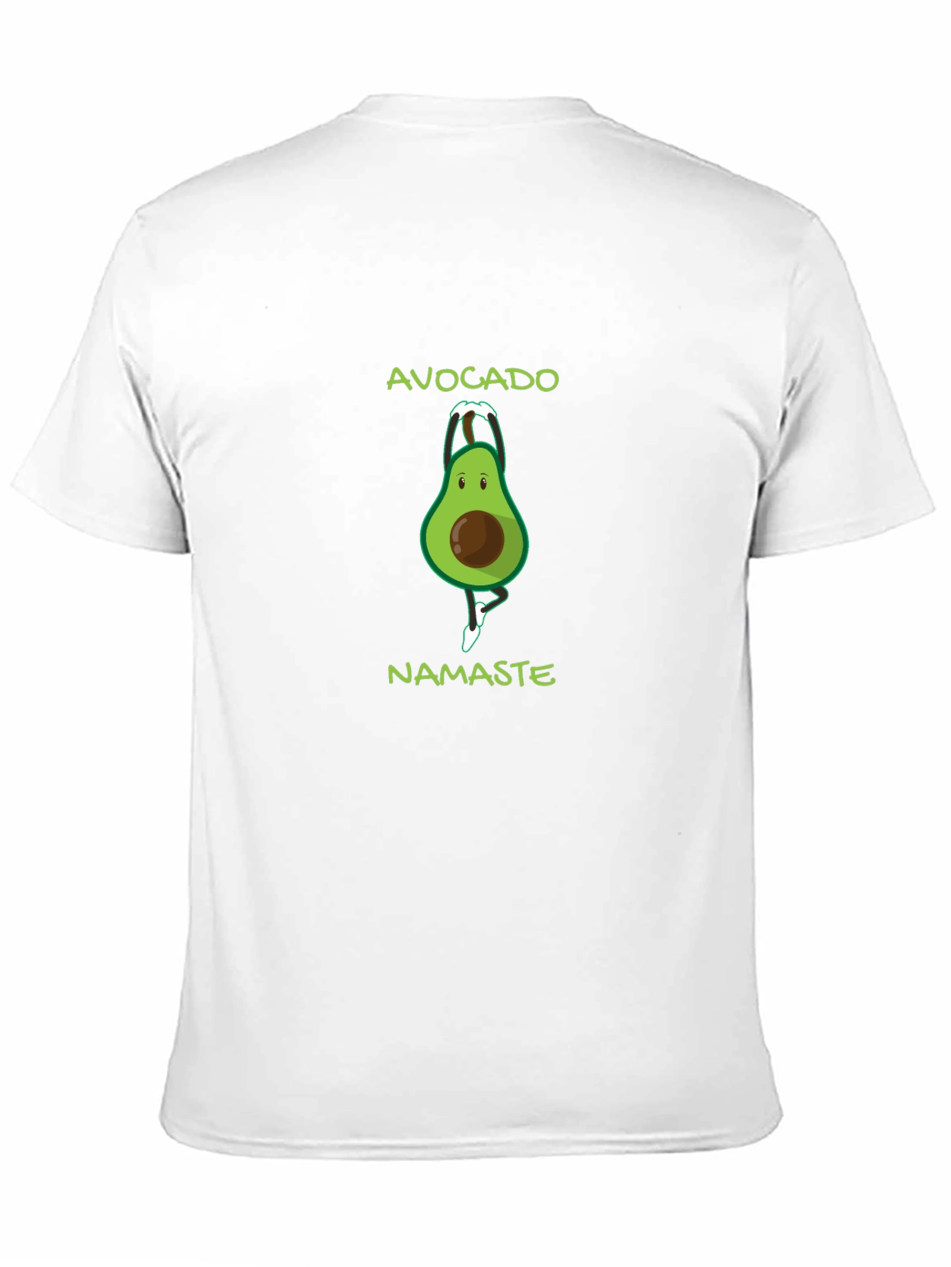 Black Avocado Namaste Yoga T-Shirt view 11
