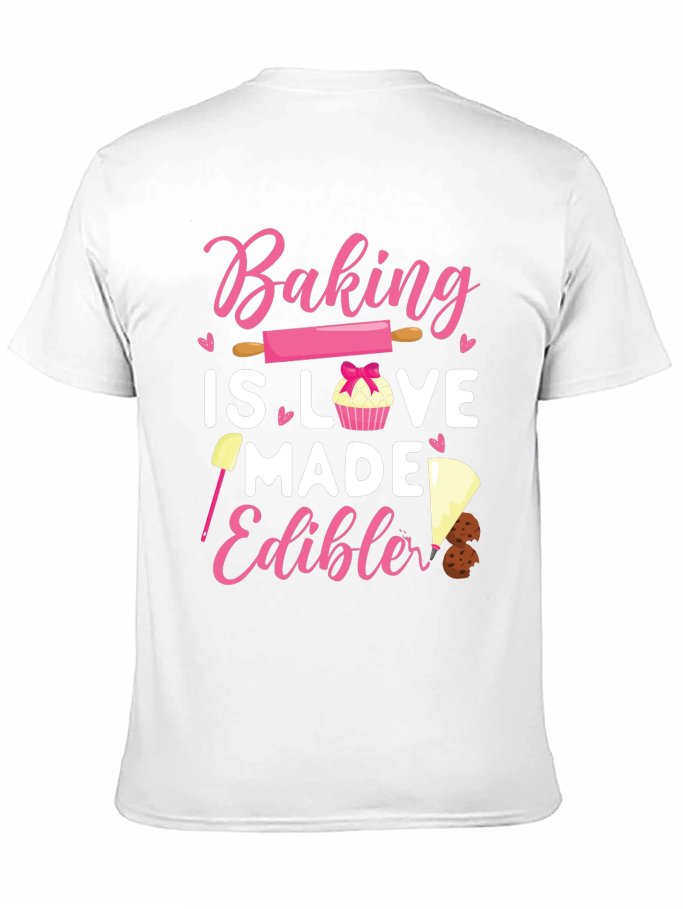 Black Baking is Love Made Edible Tee view 11