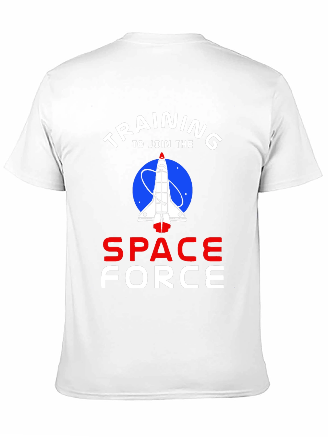 Black Training To Join The Space Force T-Shirt view 11