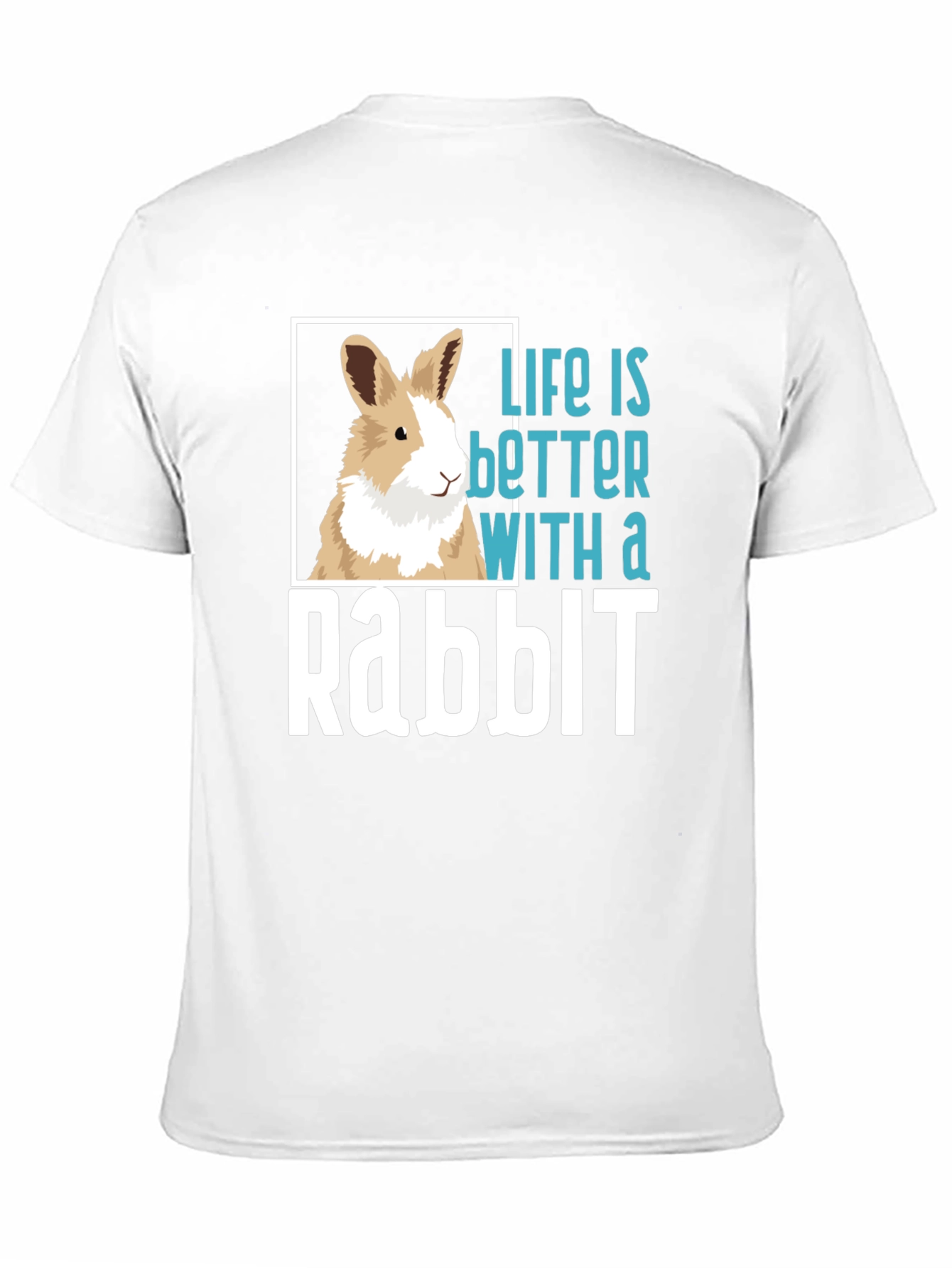 Black Life is Better with a Rabbit T-Shirt view 11