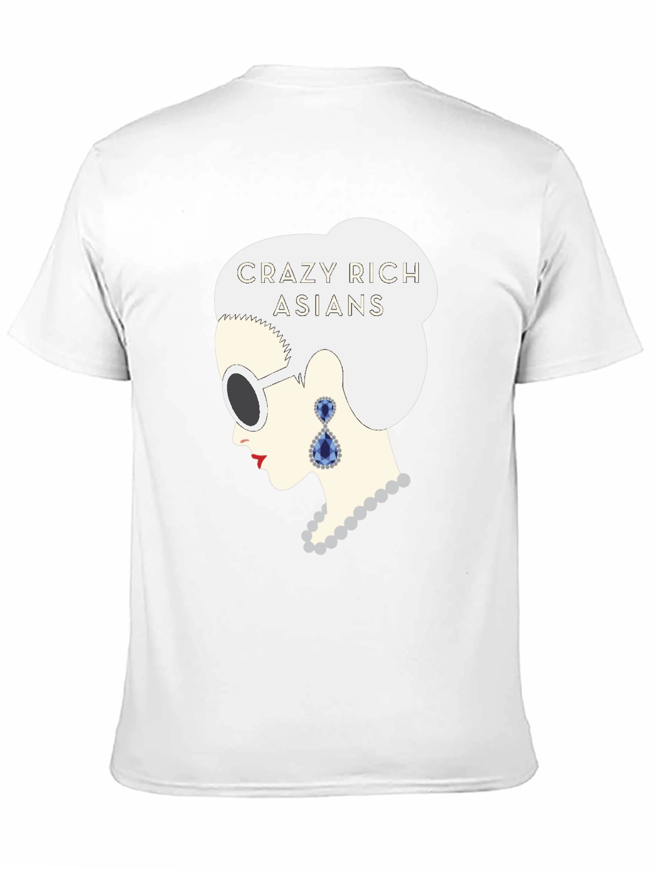 Black Crazy Rich Asians T-Shirt - Fashionable Graphic Tee view 11