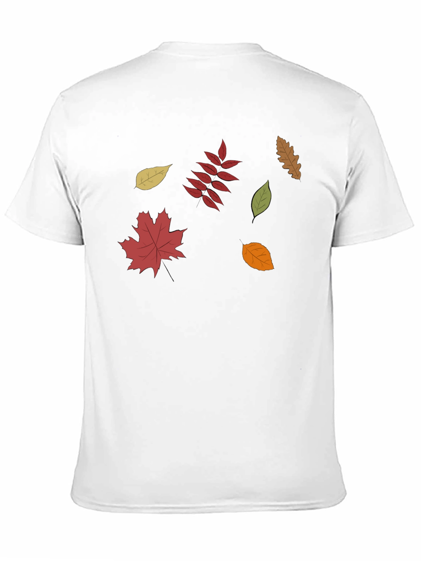 Fall Leaves Graphic Tee - Stylish Autumn Design - 11