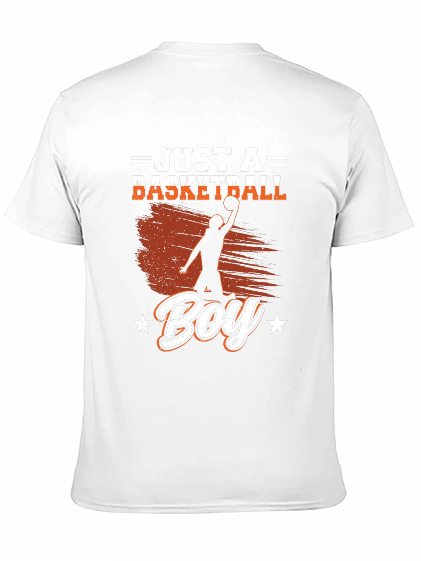 Black Basketball Boy Graphic Tee - Sporty Casual Shirt view 11