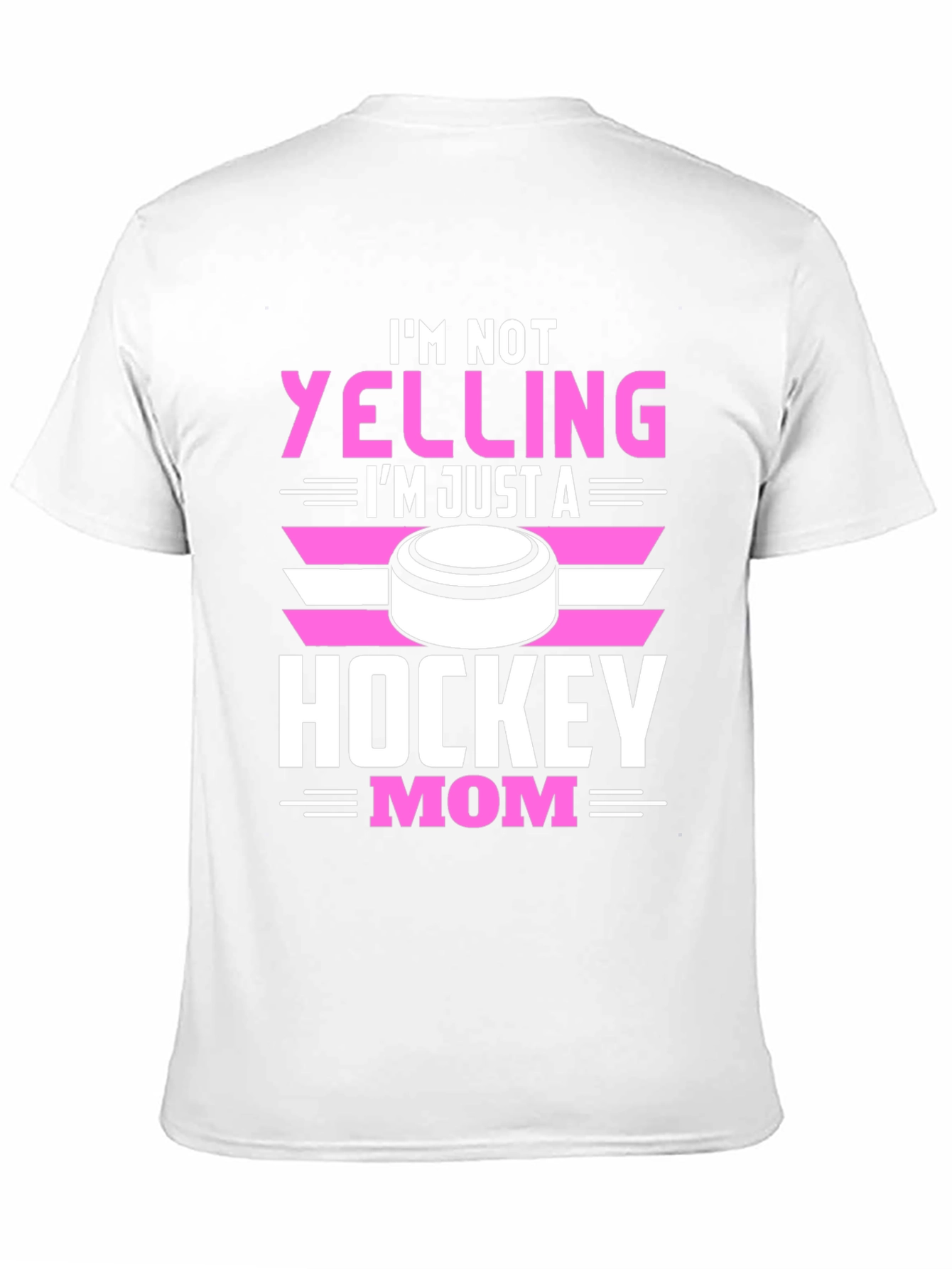 Black Hockey Mom Graphic Tee - Novelty T-Shirt view 11