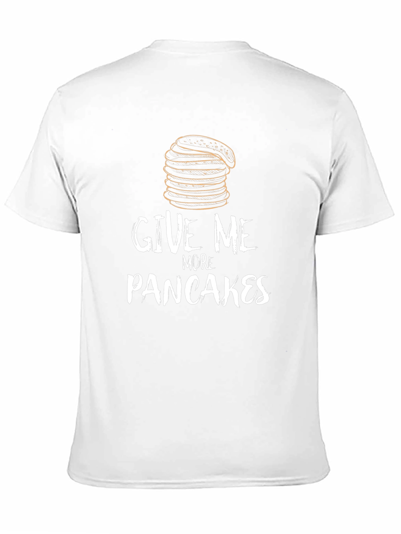 Black Give Me More Pancakes Black Graphic Tee view 11