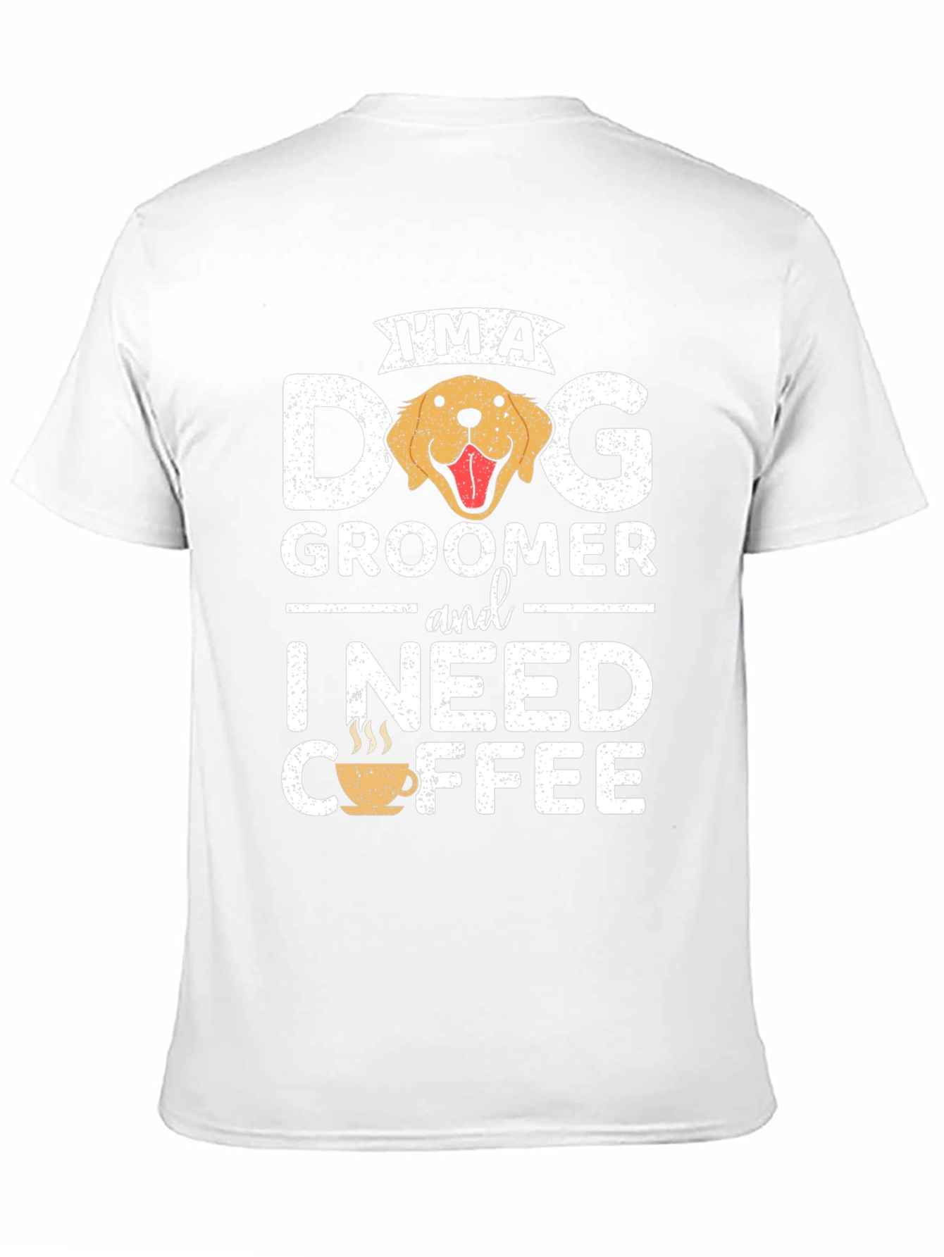 Black Dog Groomer Coffee T-Shirt view 11