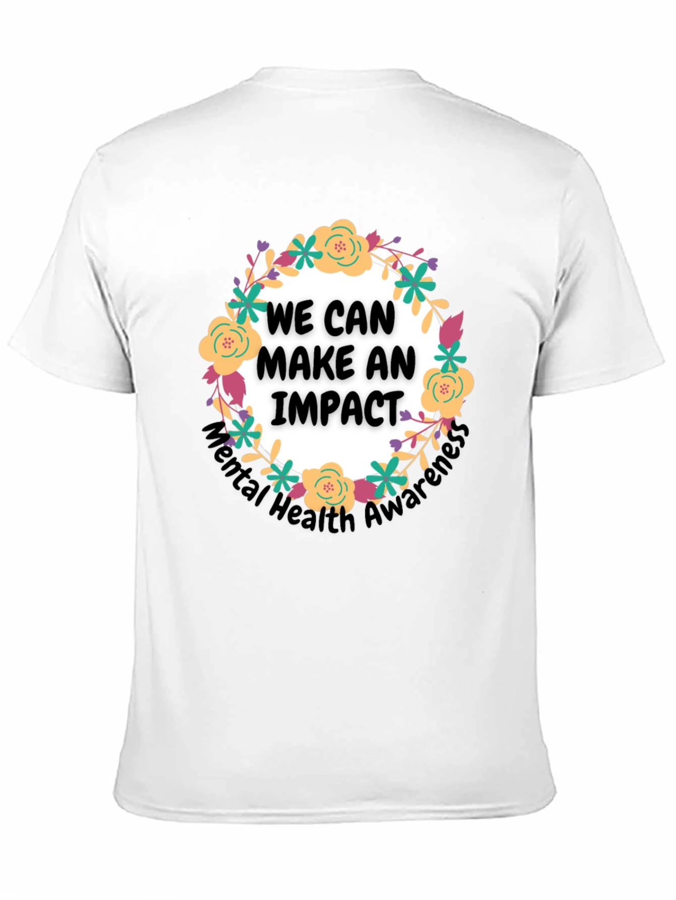 Black Mental Health Awareness T-Shirt: We Can Make An Impact view 11