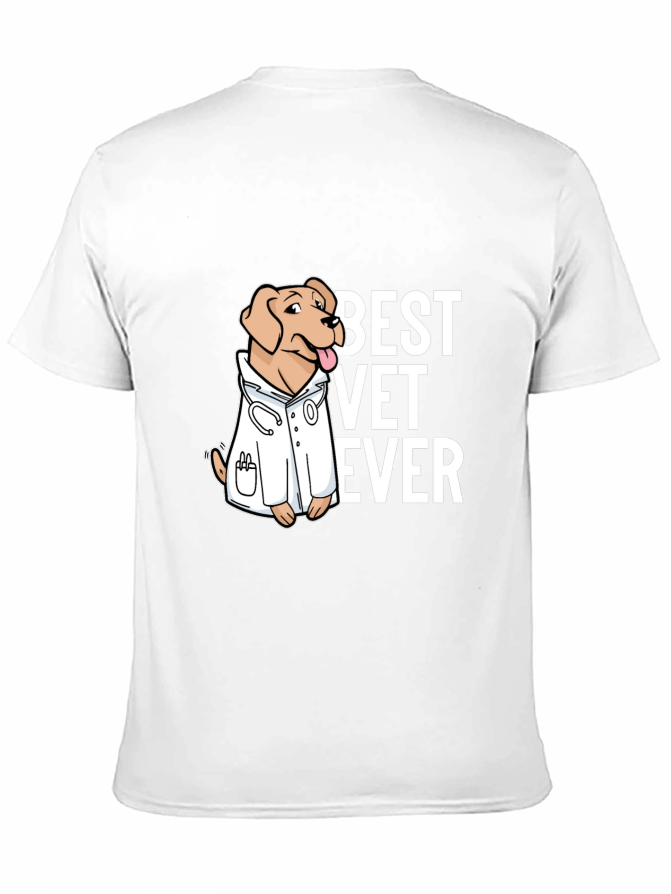 Black Best Vet Ever T-Shirt Dog Lover view 11