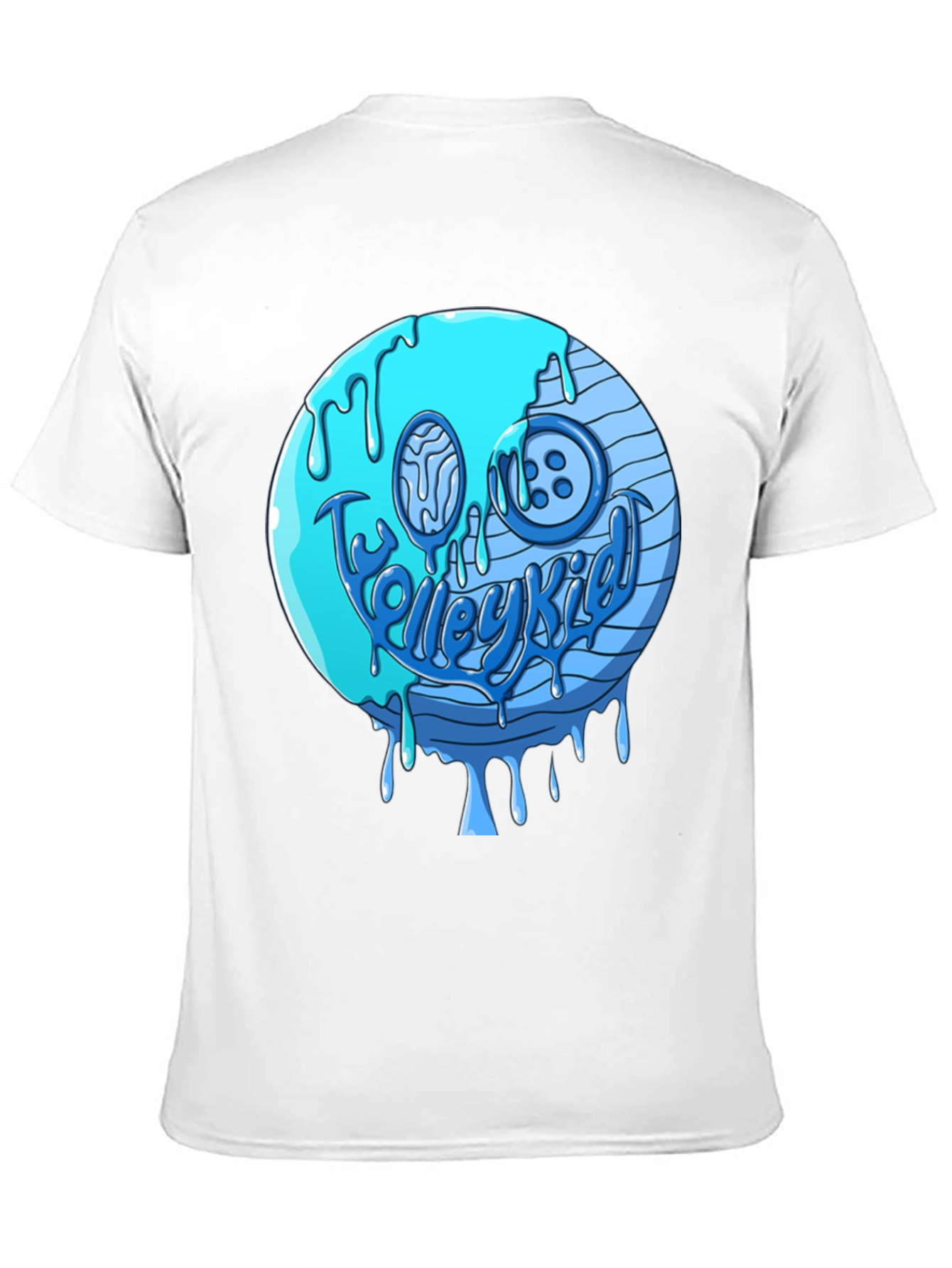 Black Trendy Volleykid Graphic Black T-Shirt view 11