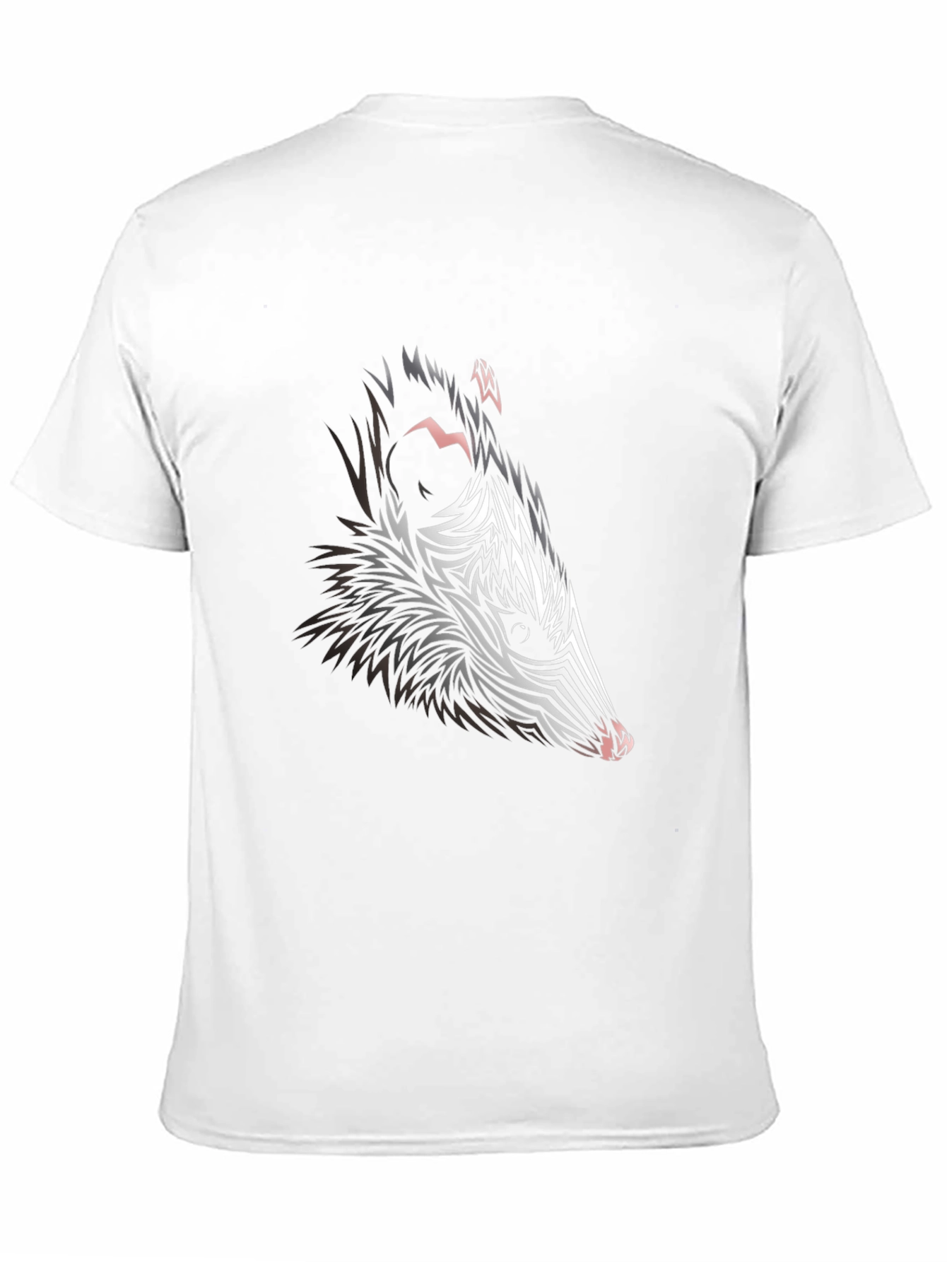 Black Opossum Graphic Black T-Shirt view 11