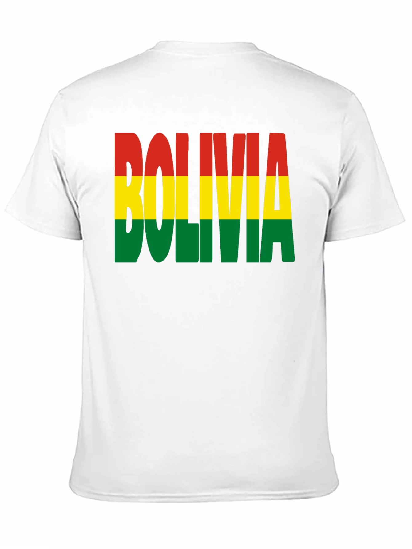 Black Bolivia Flag T-Shirt - Country Pride Graphic Tee view 11