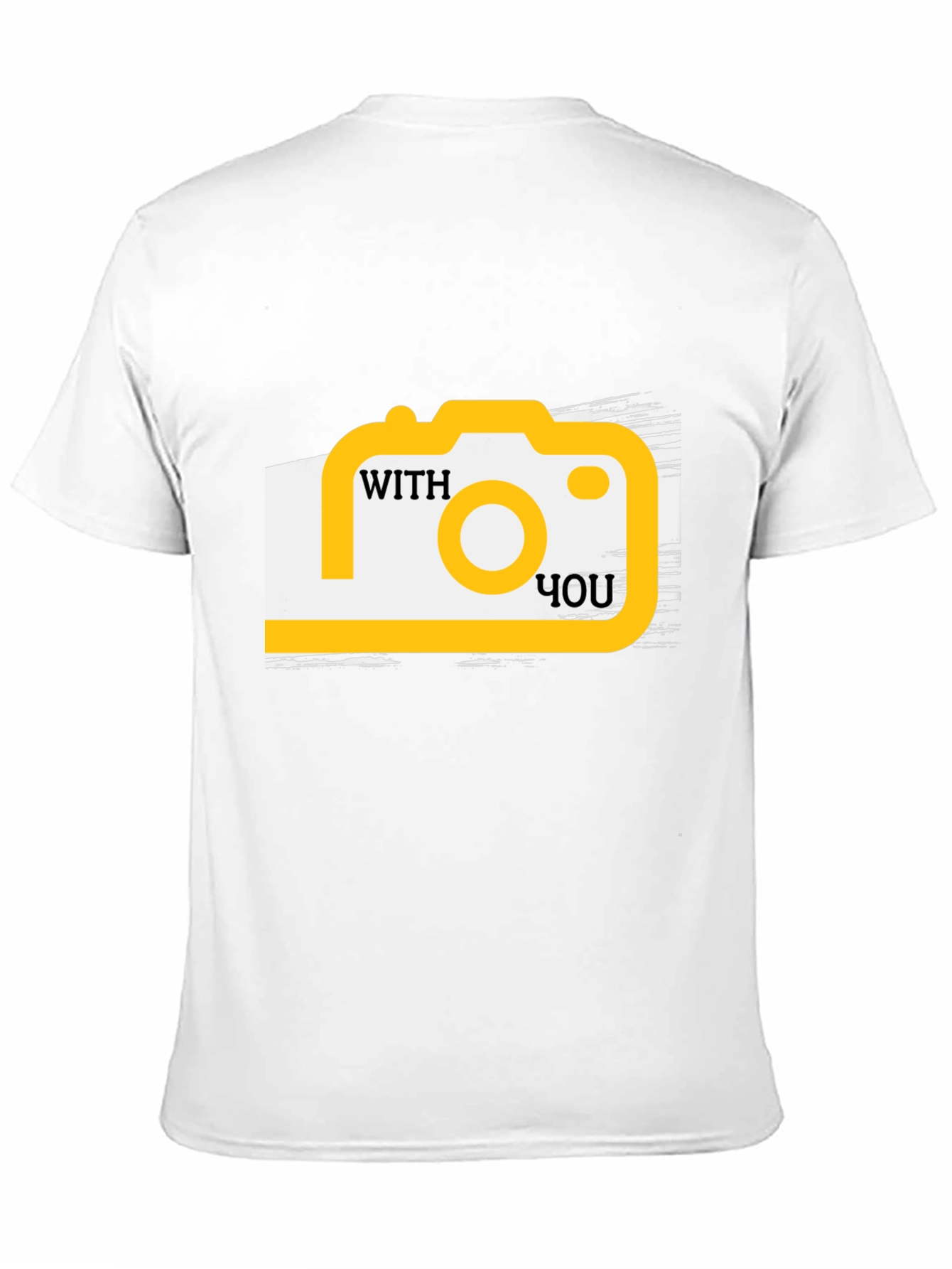Black With You Camera Graphic Tee view 11