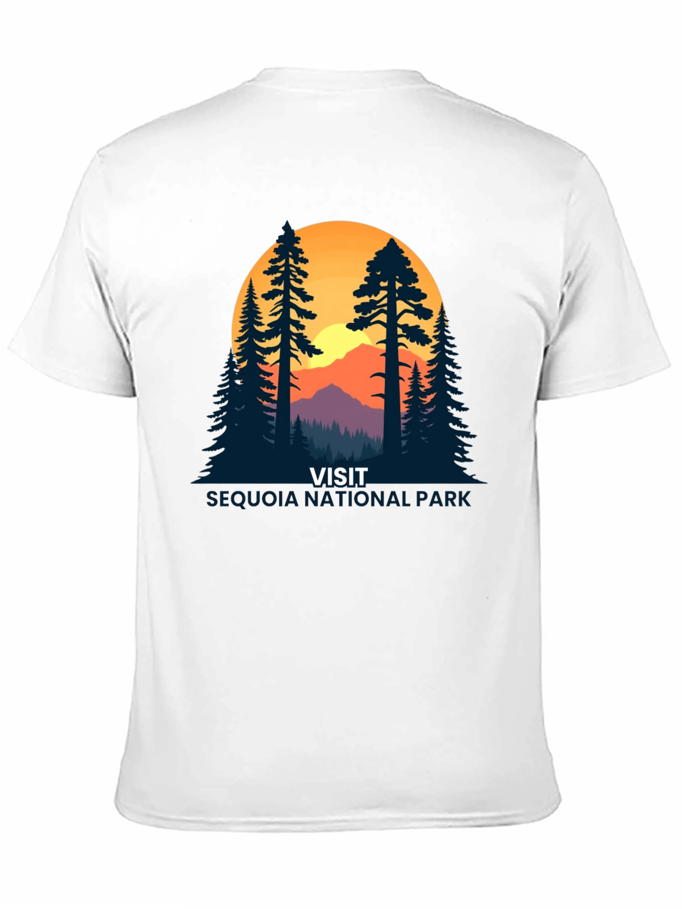 Black Sequoia National Park Graphic Tee view 11