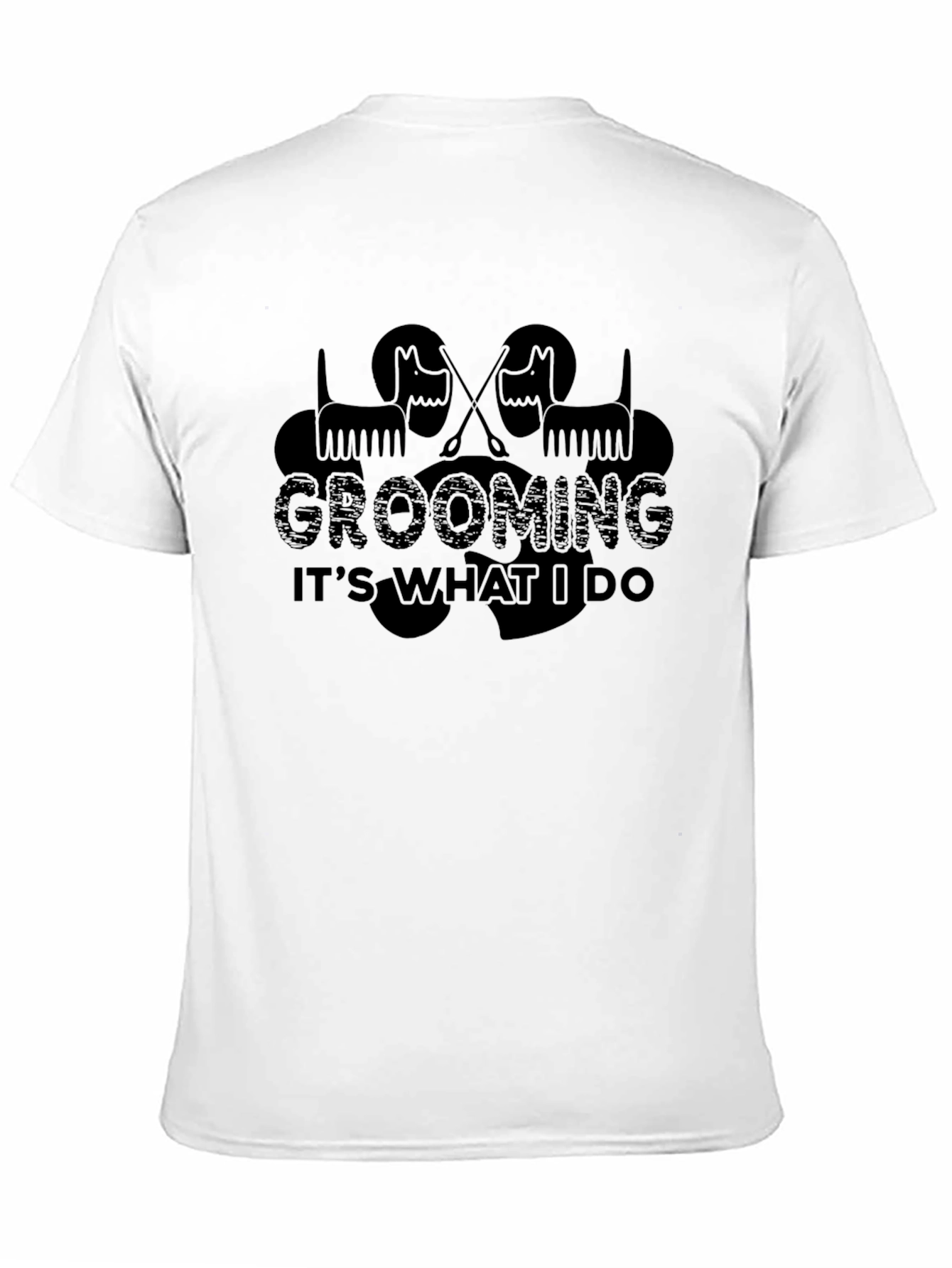 Black Grooming is What I Do T-Shirt view 11