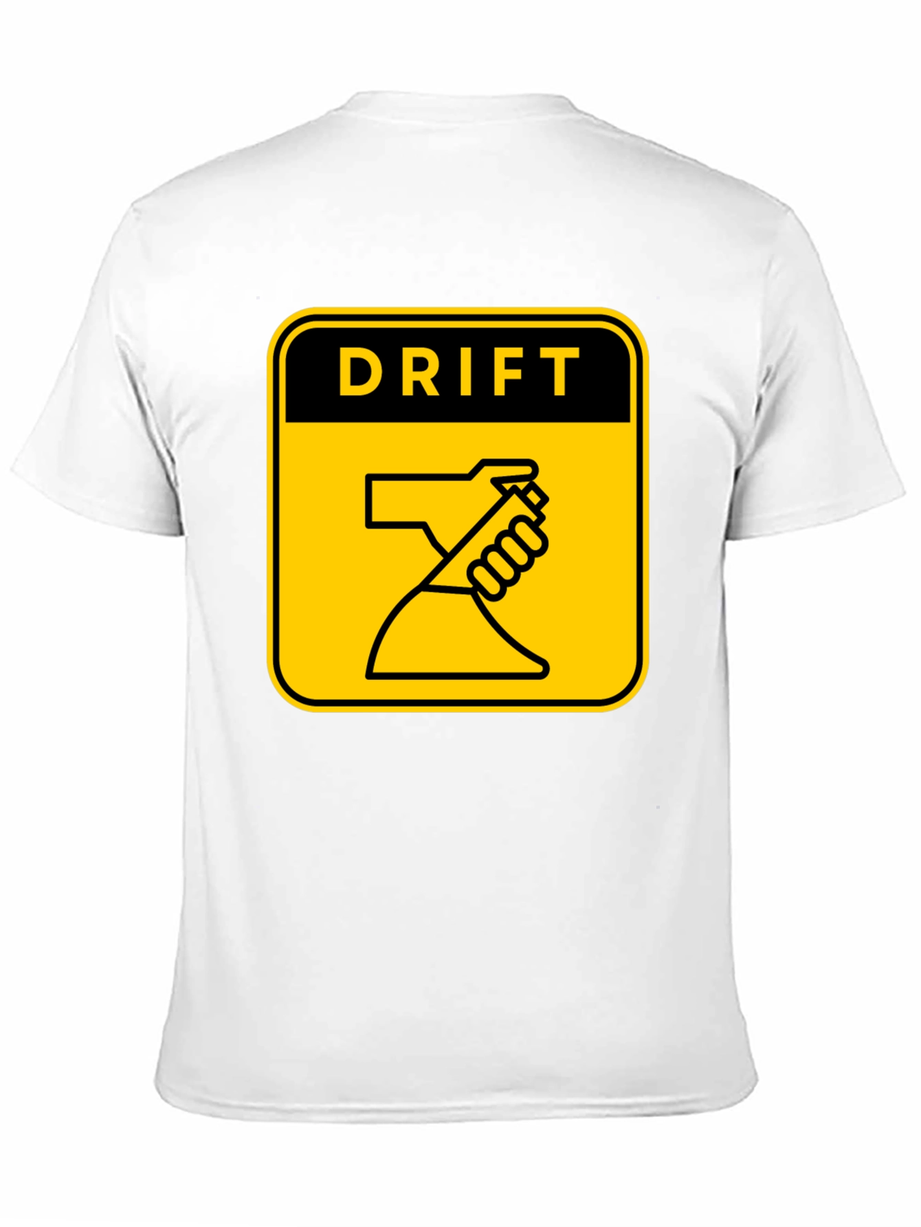 Black Drift Handbrake T-Shirt - Black view 11