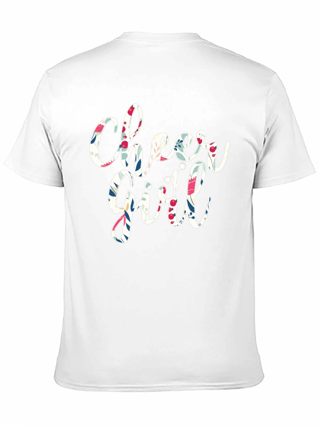 Cheer Girl Floral Print T-Shirt - 11