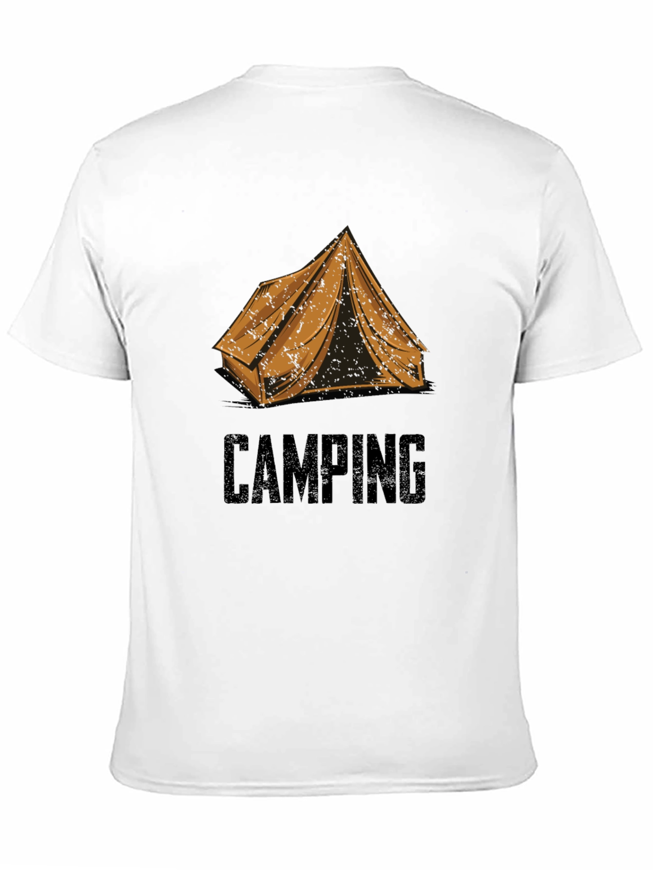Black Camping Adventure T-Shirt - Outdoor Explorer Tee view 11