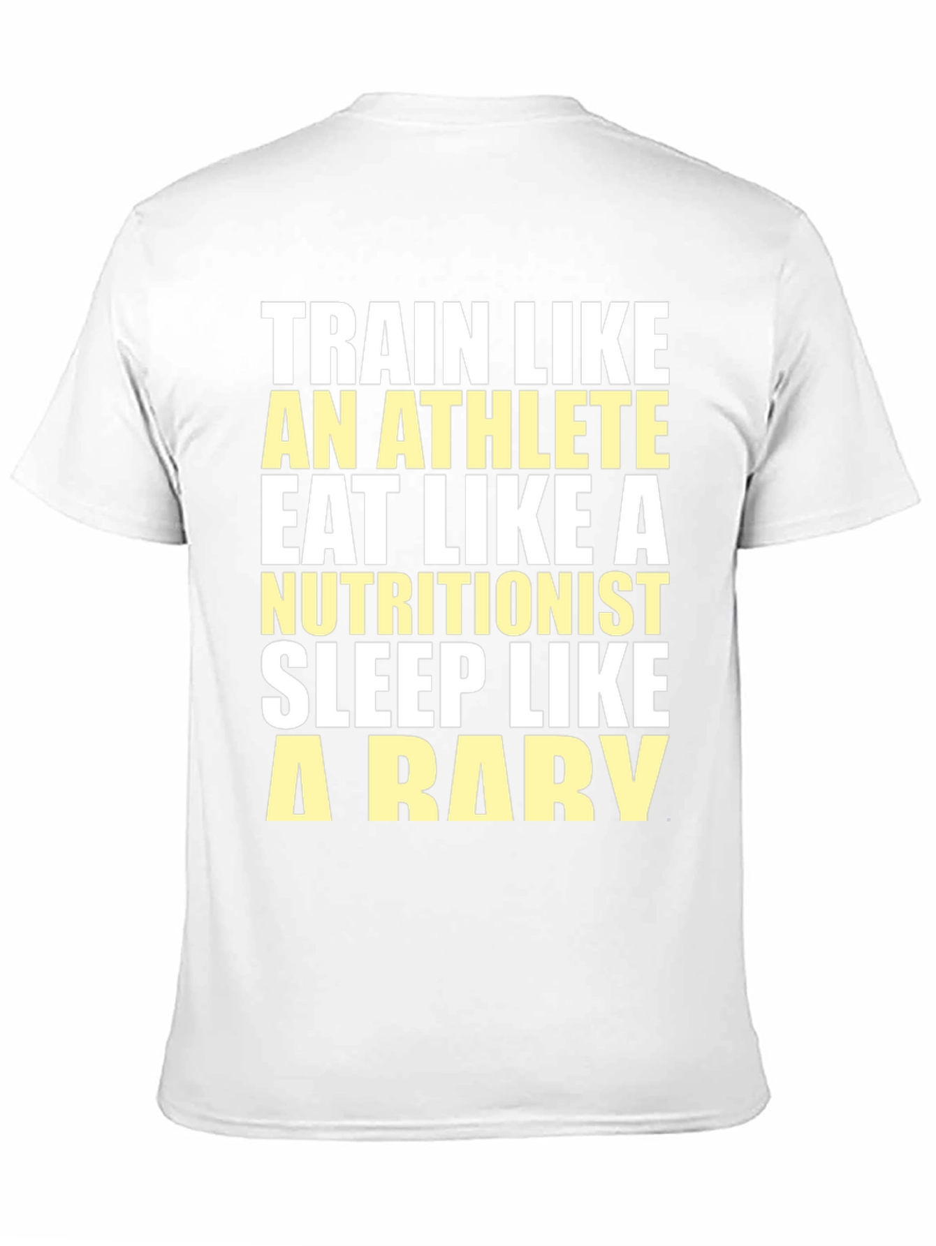 Black Train Like Athlete Graphic Tee view 11