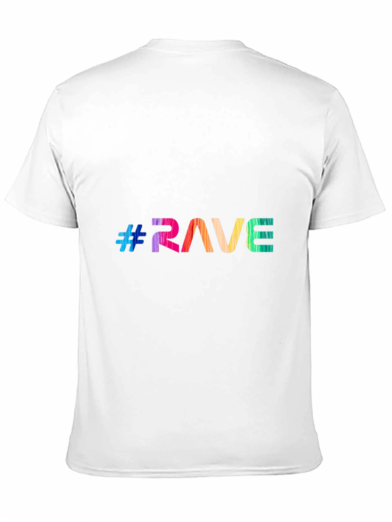 Black Rave Rainbow Graphic Tee - Festival Vibes view 11