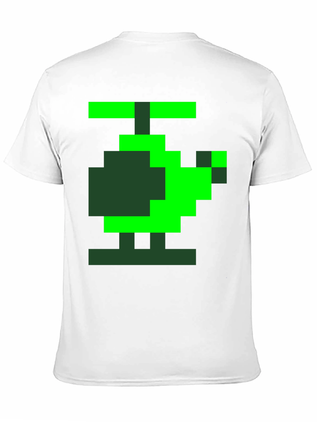 Black Pixel Helicopter Graphic Tee - Gamer Style view 11