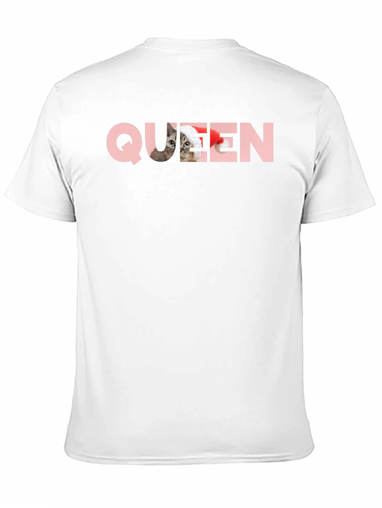 Black Queen Cat T-Shirt - Fun Novelty Tee view 11