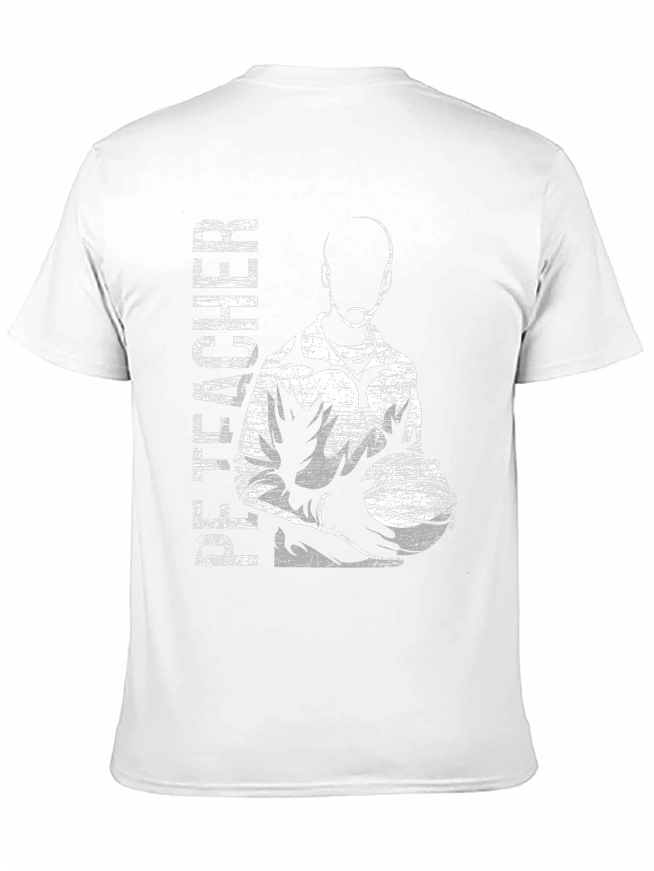 Black Basketball Teacher T-Shirt - Stylish Graphic Tee view 11