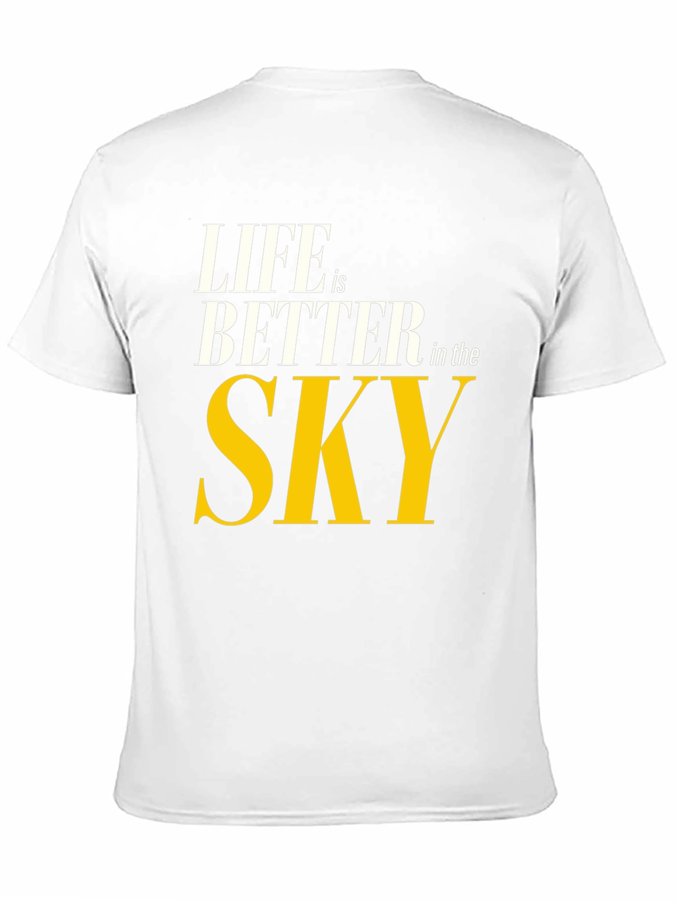 Black Life is Better in the Sky T-Shirt view 11