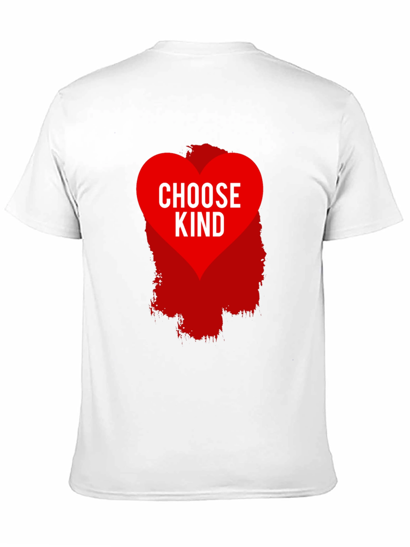Black Choose Kind Graphic Tee - Black Cotton Blend Shirt view 11