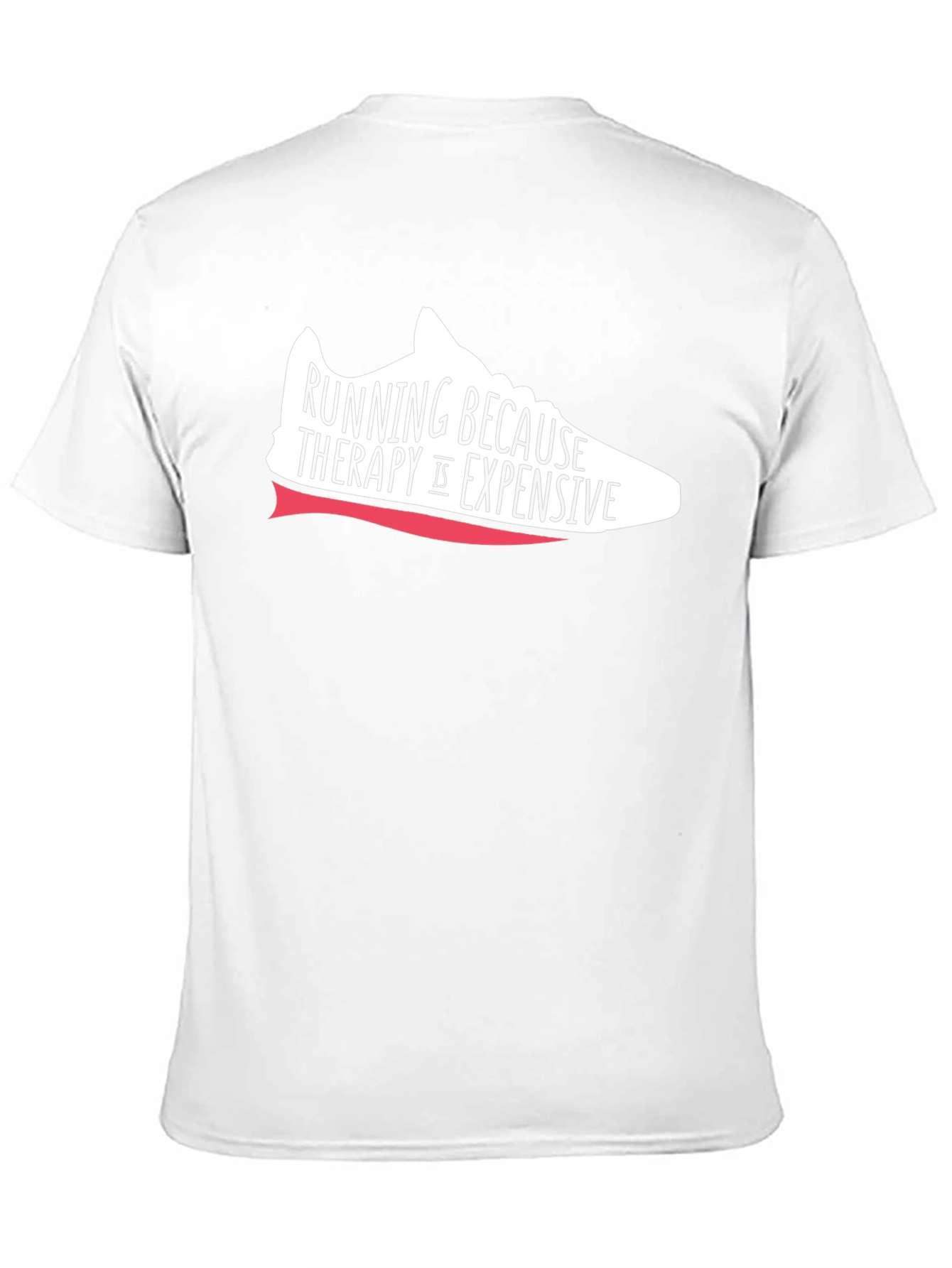 Black Running Therapy T-Shirt - Black view 11