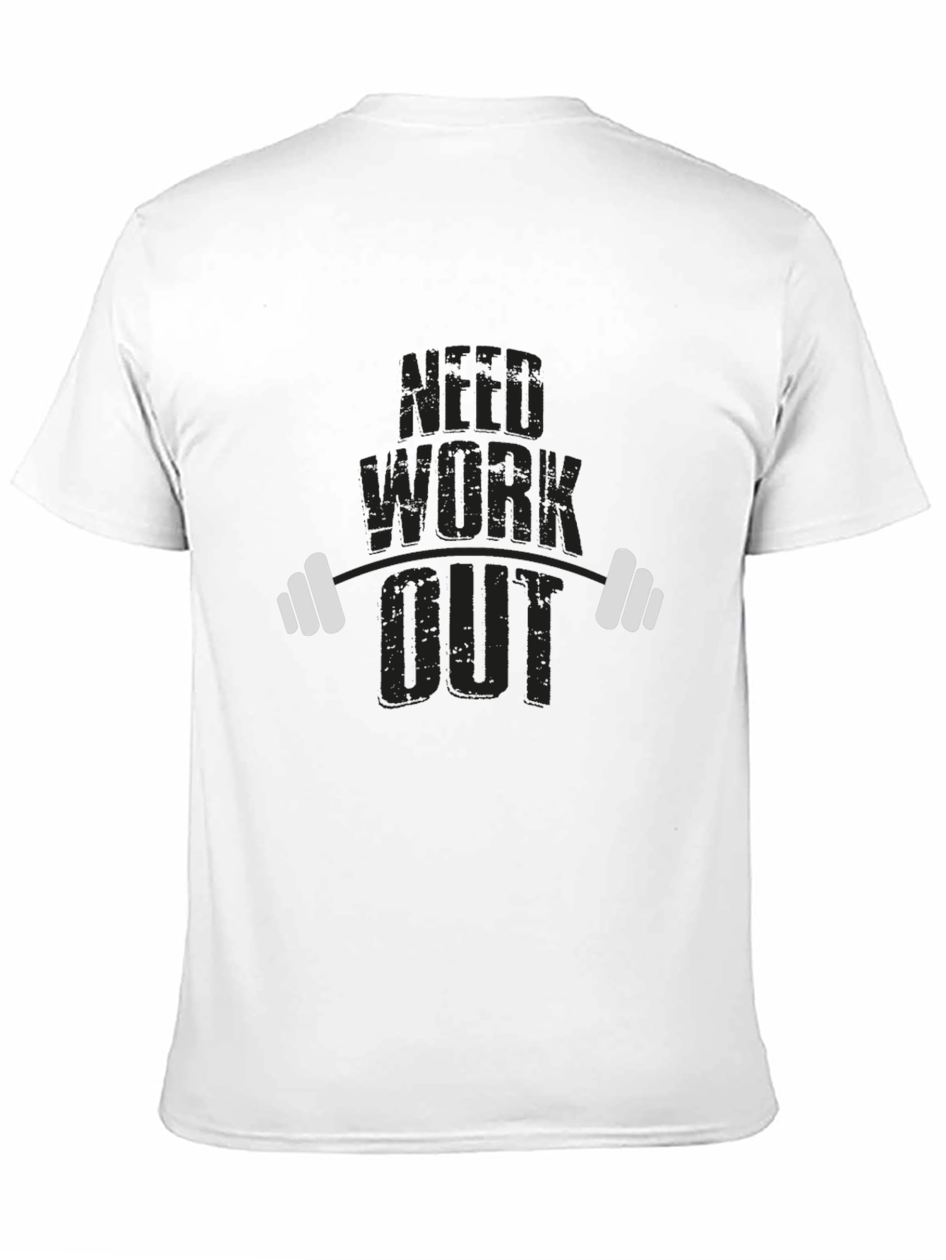 Black Need Workout Black Graphic Tee view 11