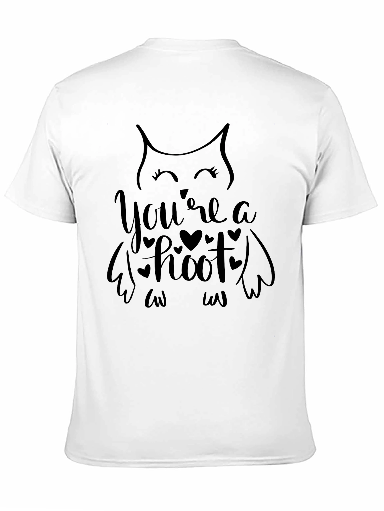 Black You're A Hoot Owl T-Shirt - Valentines Gift view 11