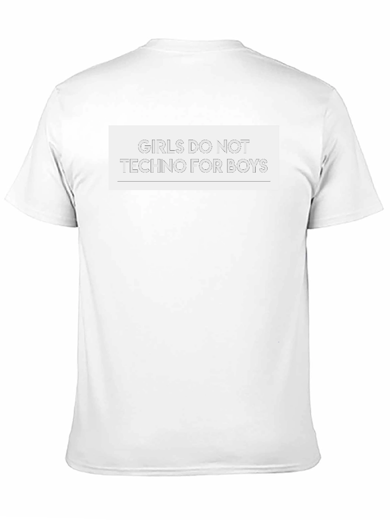 Black Girls Do Not Techno T-Shirt - Bold Graphic Tee view 11
