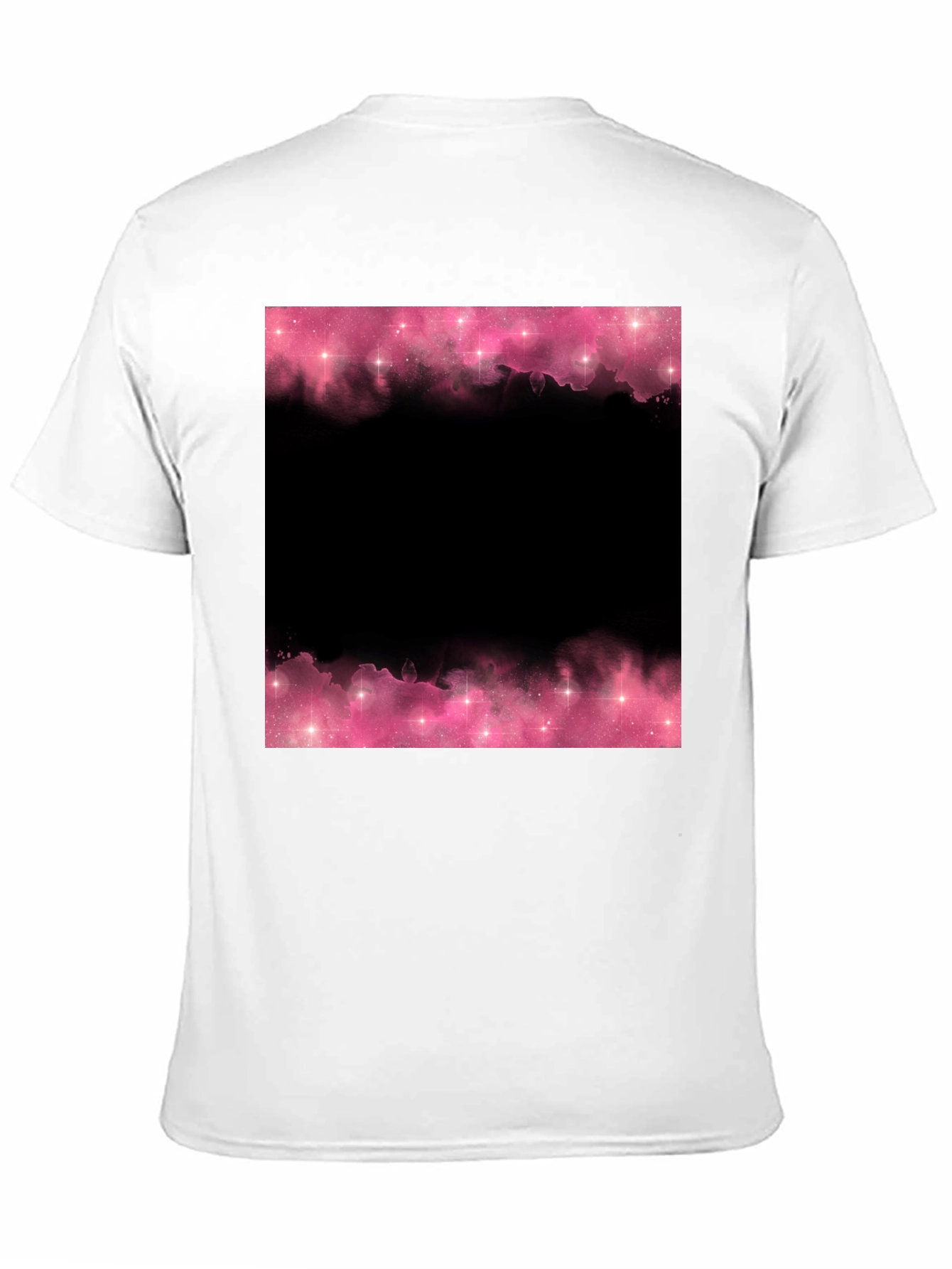Black Pink Galaxy Black T-Shirt view 11