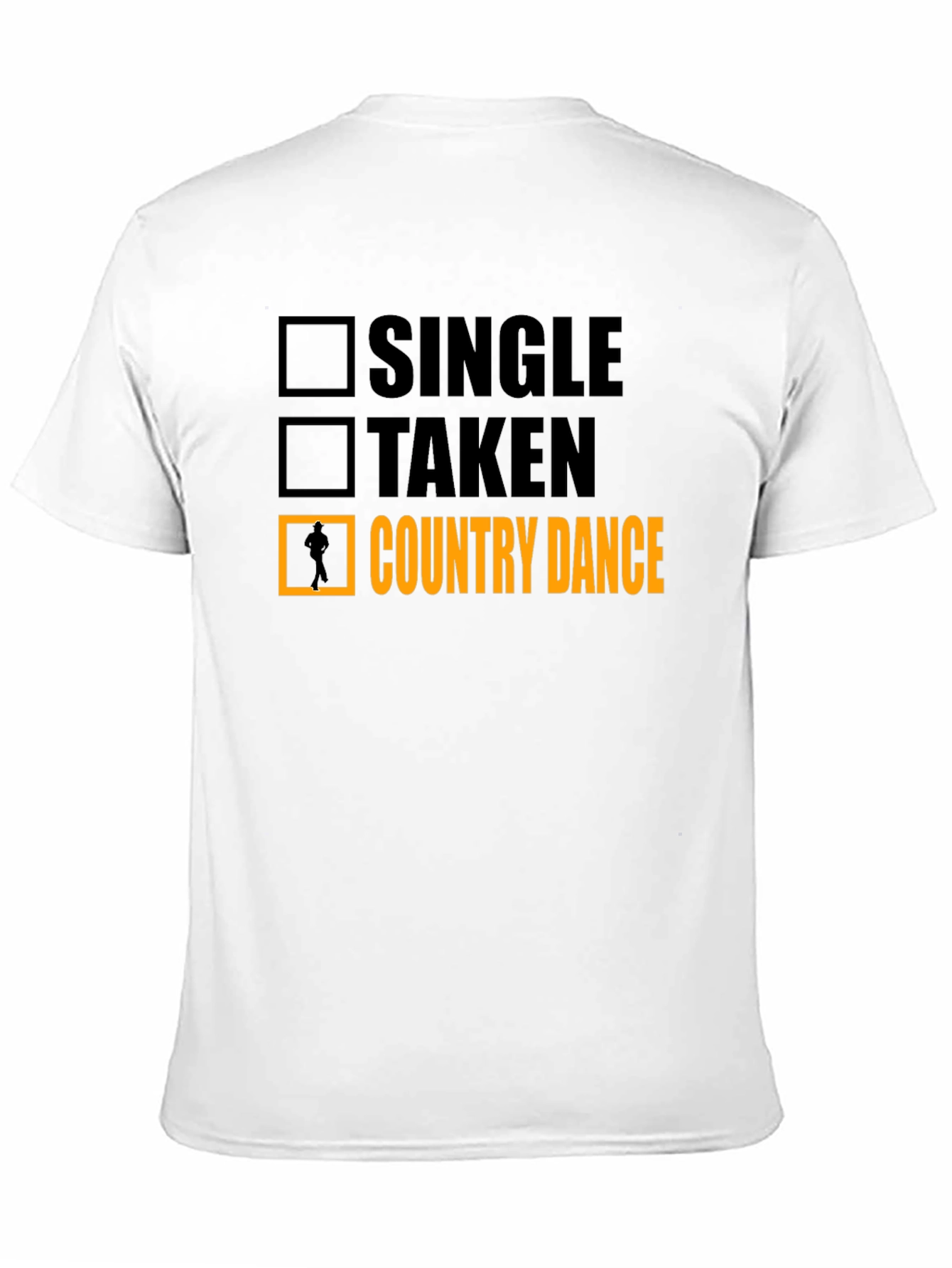 Black Country Dance T-Shirt - Novelty Humor Tee view 11