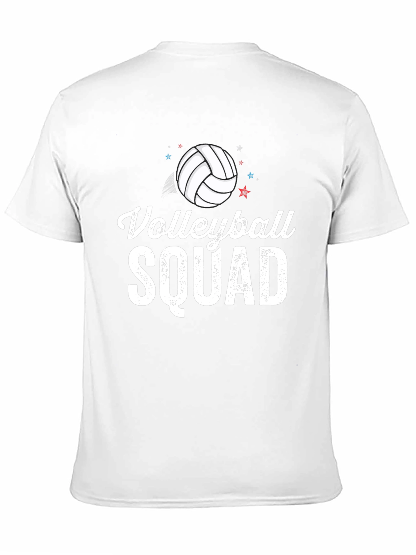 Black Volleyball Squad T-Shirt - Sporty Crew Neck Tee view 11