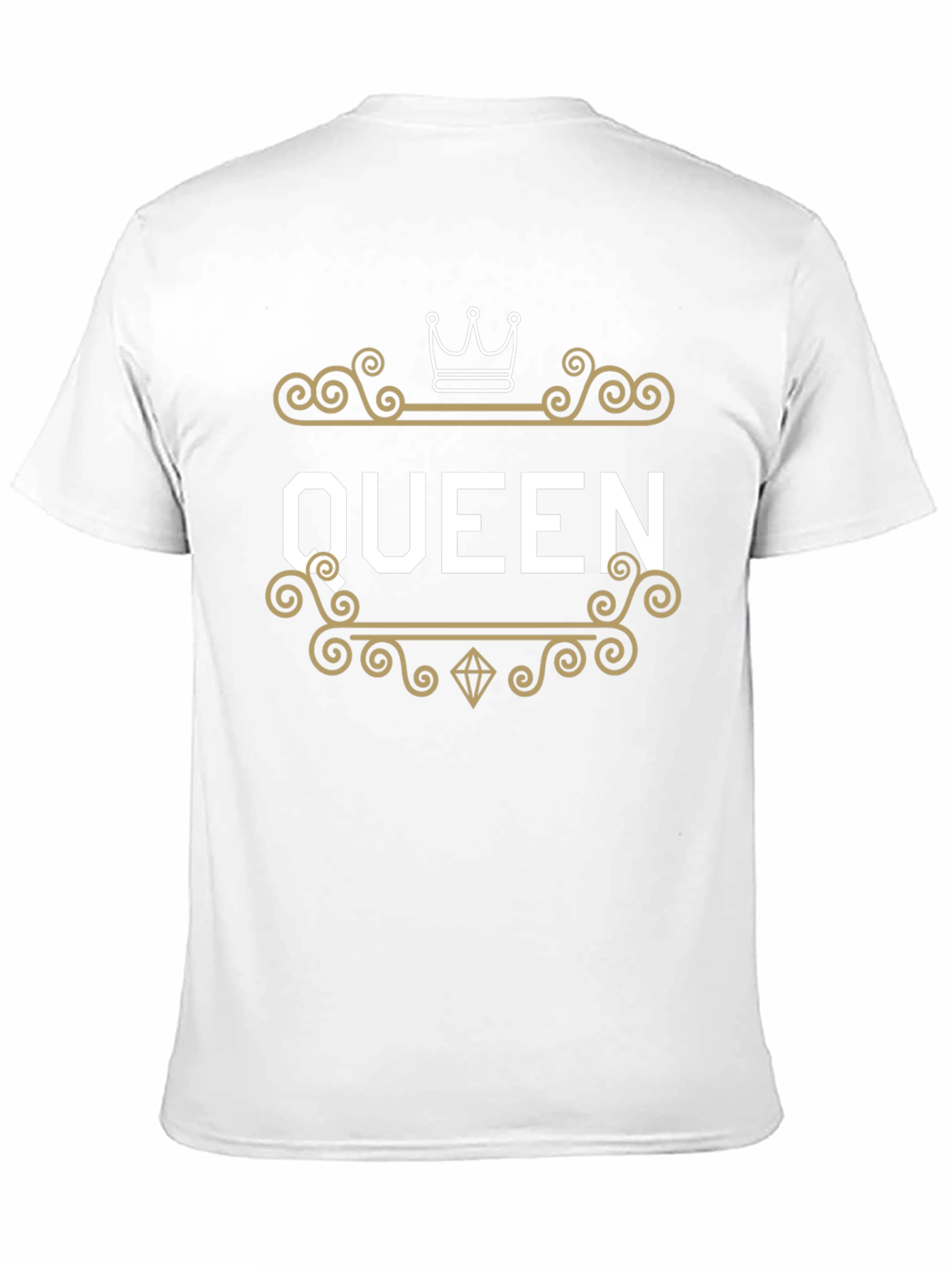 Black Queen Graphic Print Black T-Shirt view 11