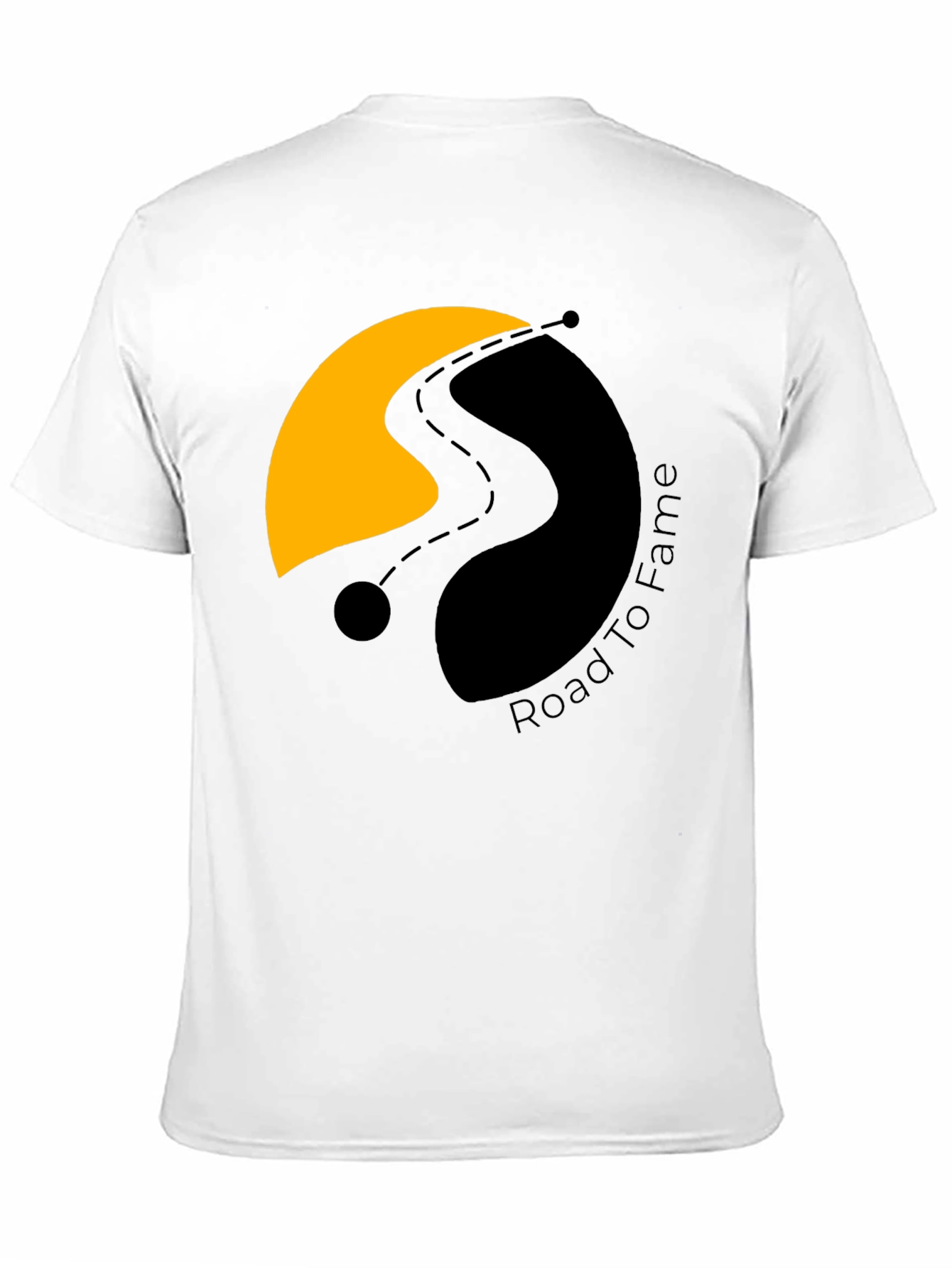 Black Road To Fame Black T-Shirt view 11