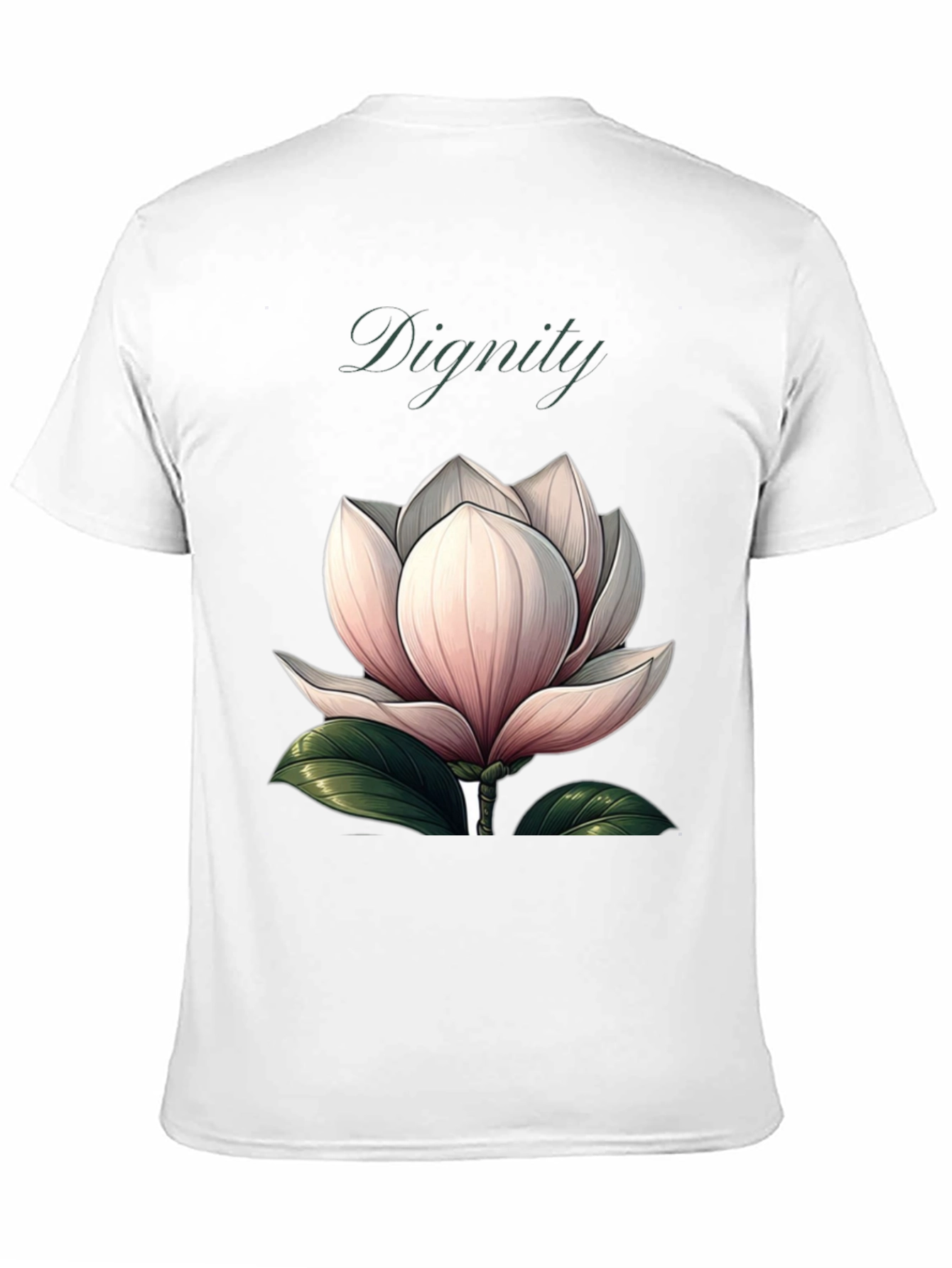 Black Dignity Floral Graphic Black T-Shirt view 11