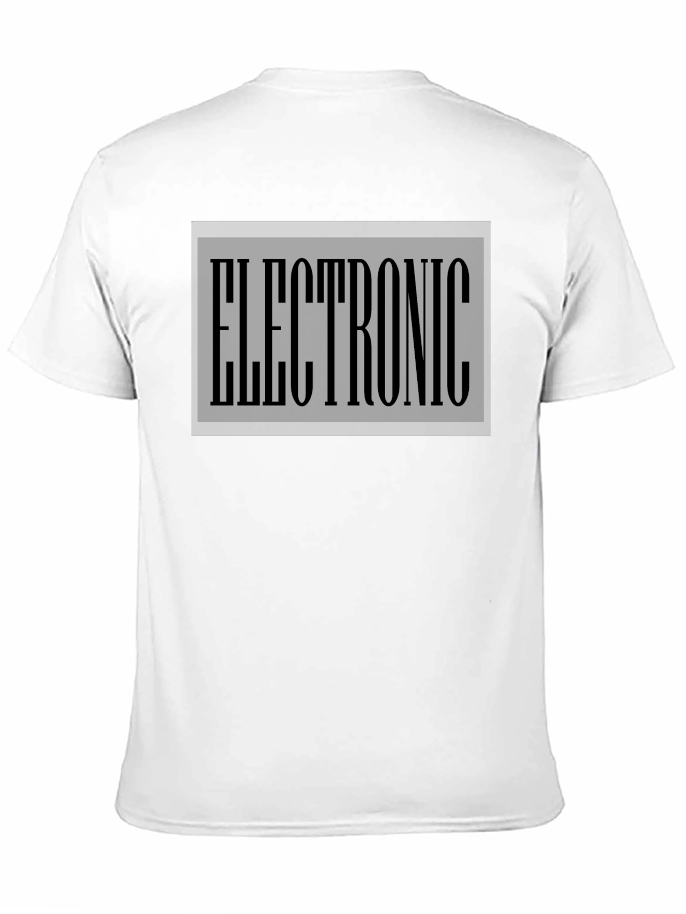 Black Electronic Print Black T-Shirt view 11