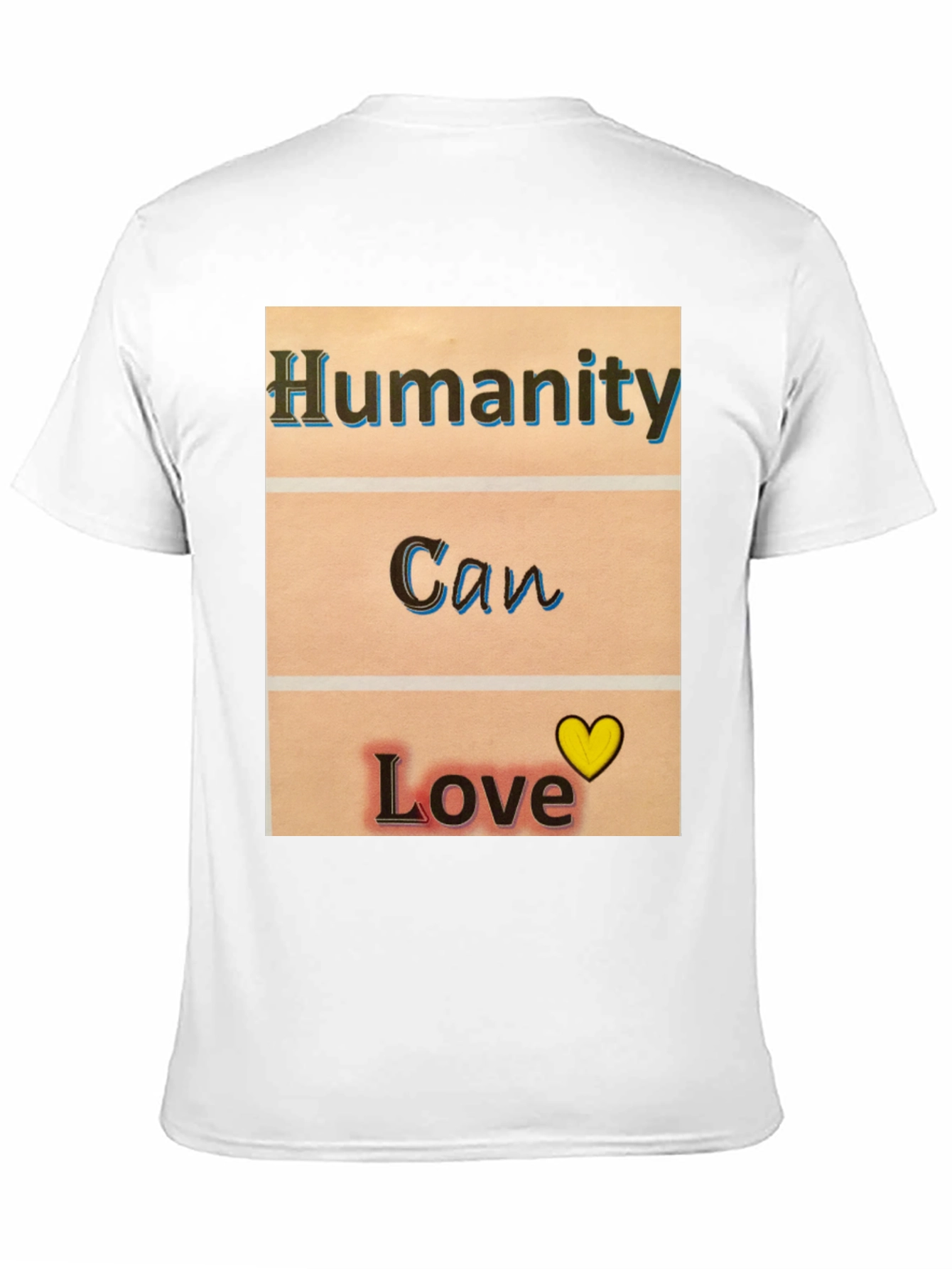 Black Humanity Can Love T-Shirt - Black view 11