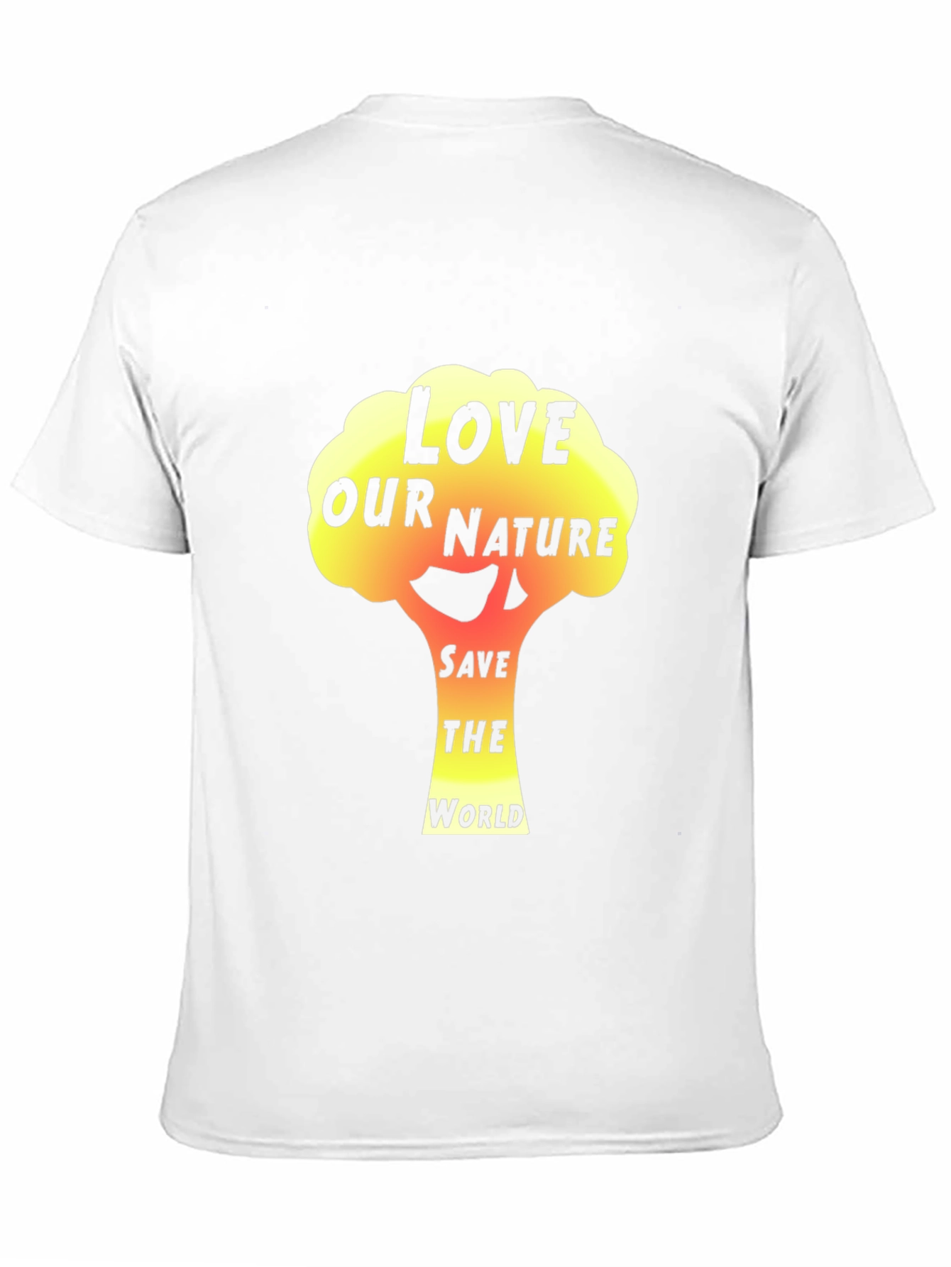 Black Love Nature Save World Graphic T-Shirt view 11