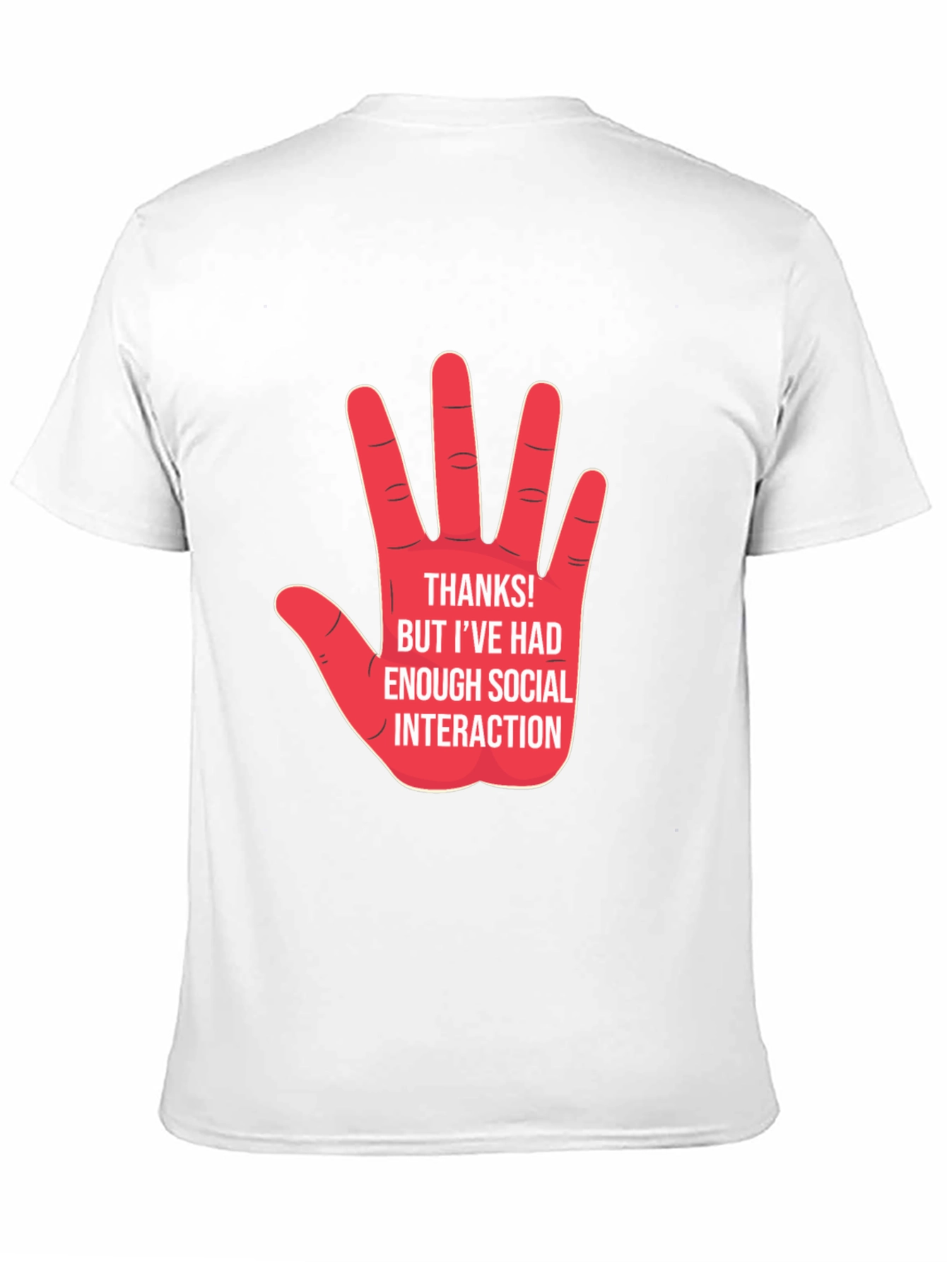 Black Socially Distant Graphic T-Shirt view 11